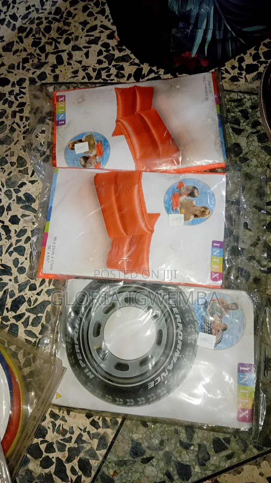 Swimming Cap and Floaters