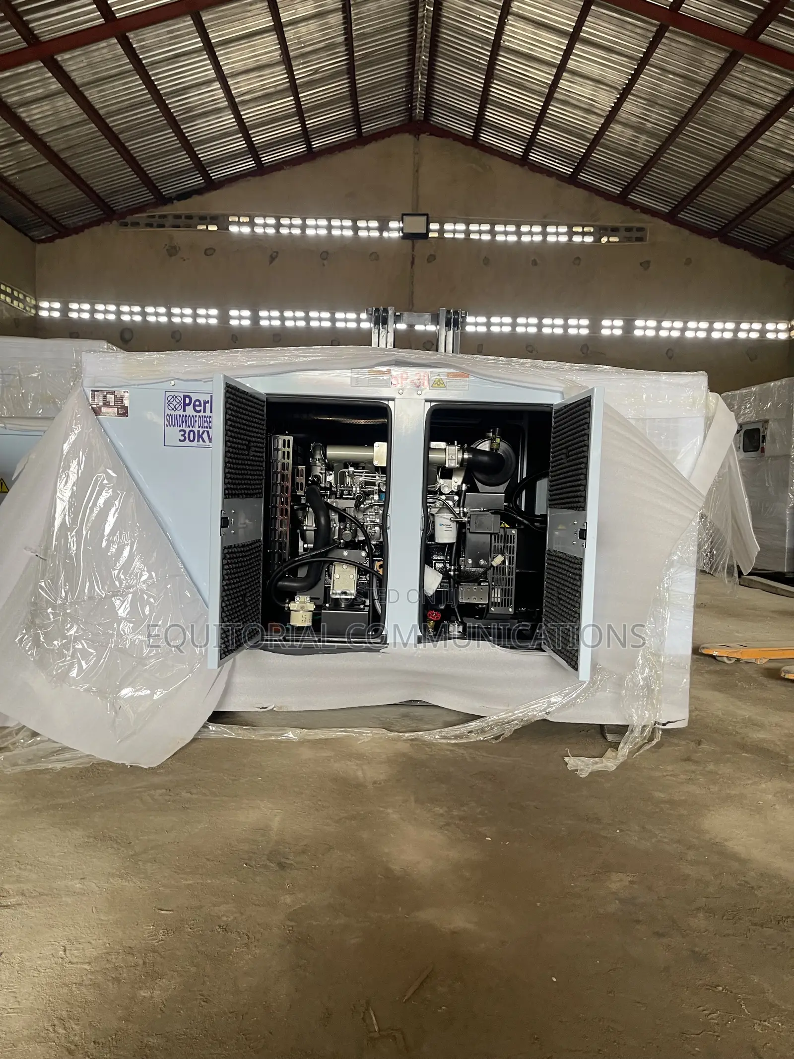 Perkins 30kVA Soundproof Generator –Strong Diesel Performance