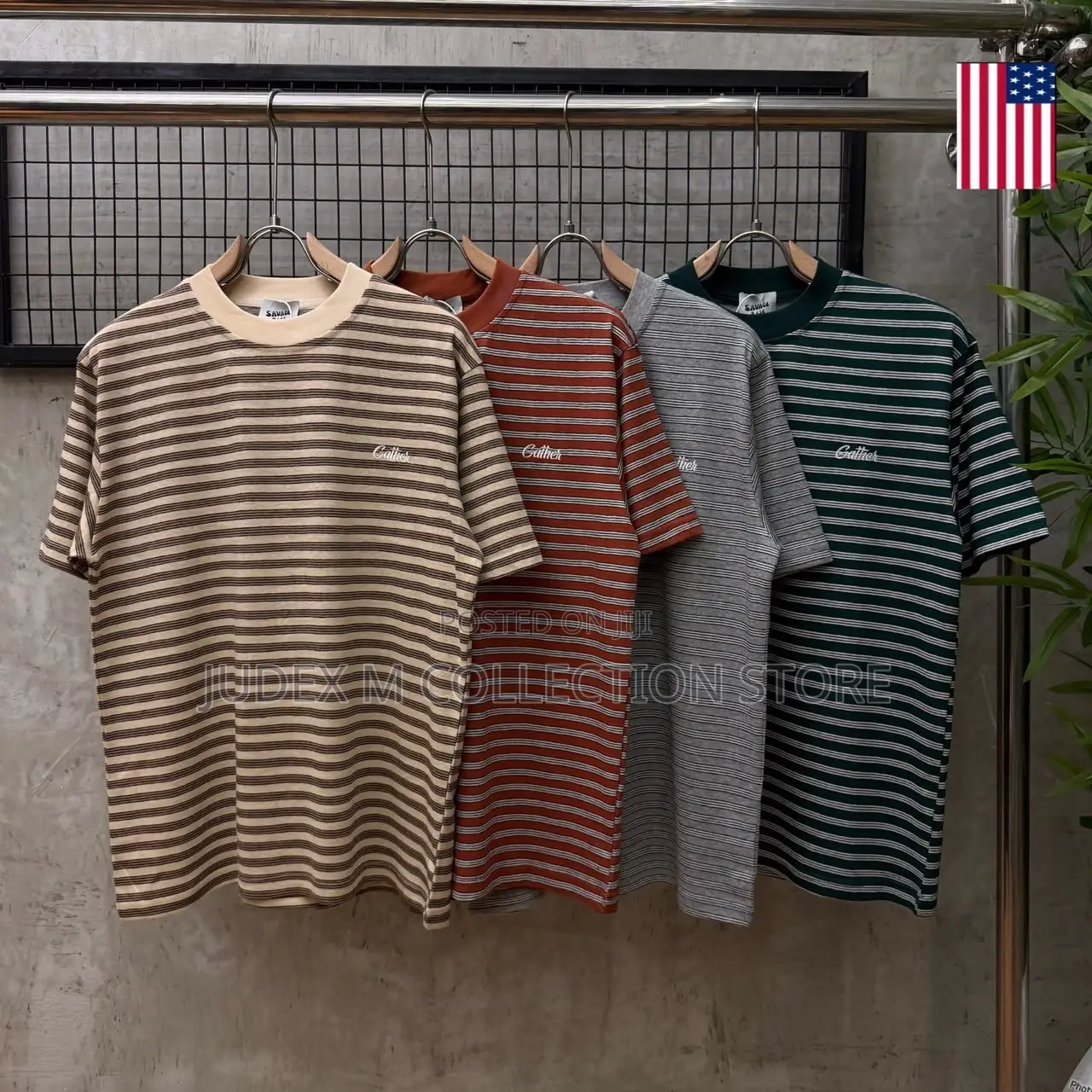 Luxury New Stonewash Polo Millet T-Shirt