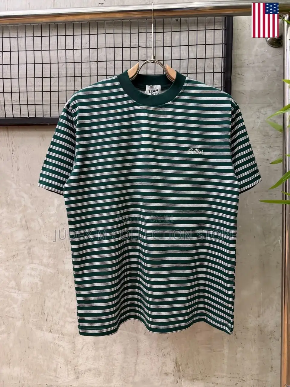 Luxury New Stonewash Polo Millet T-Shirt