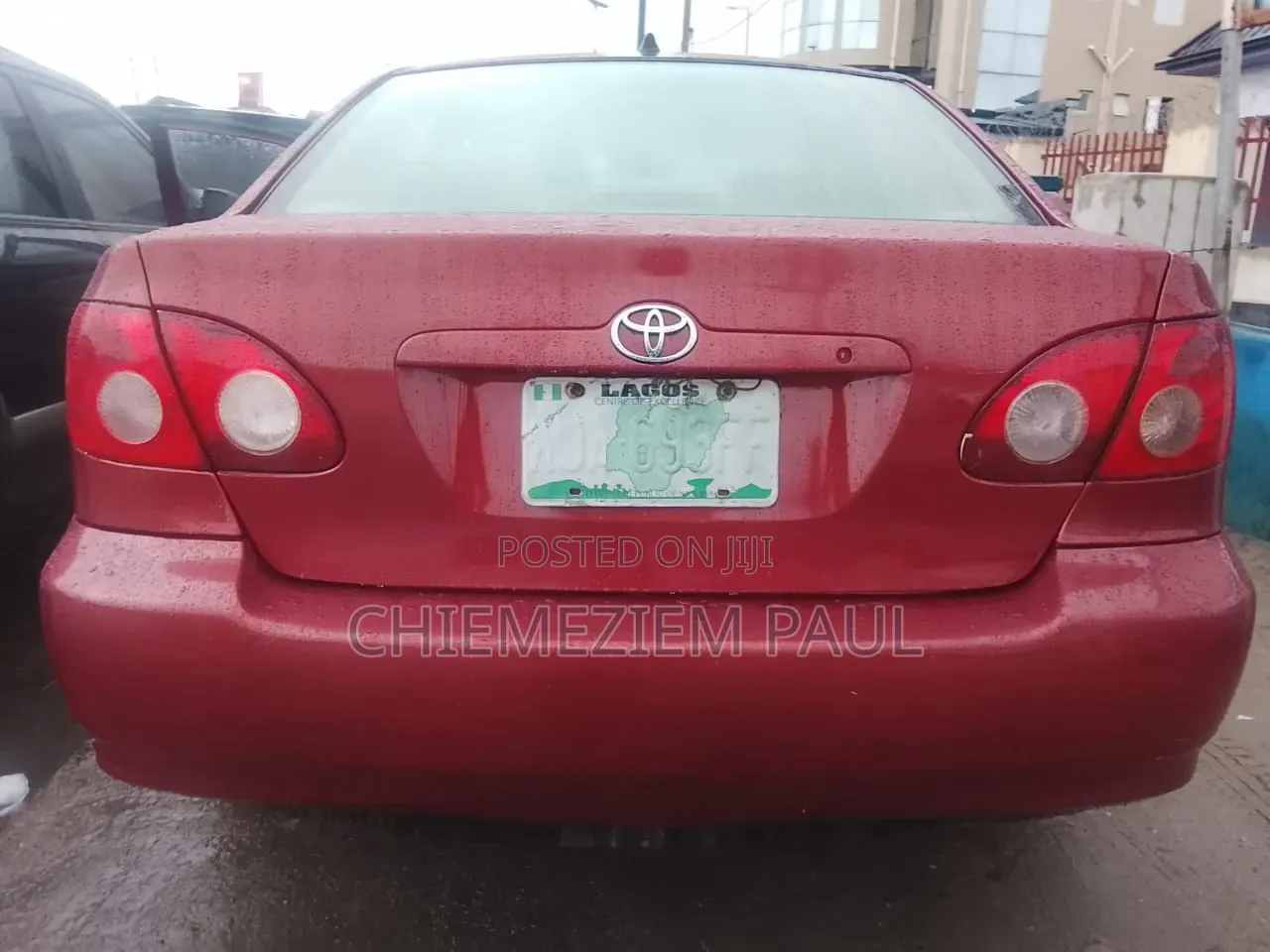 Toyota Corolla 2006 Red