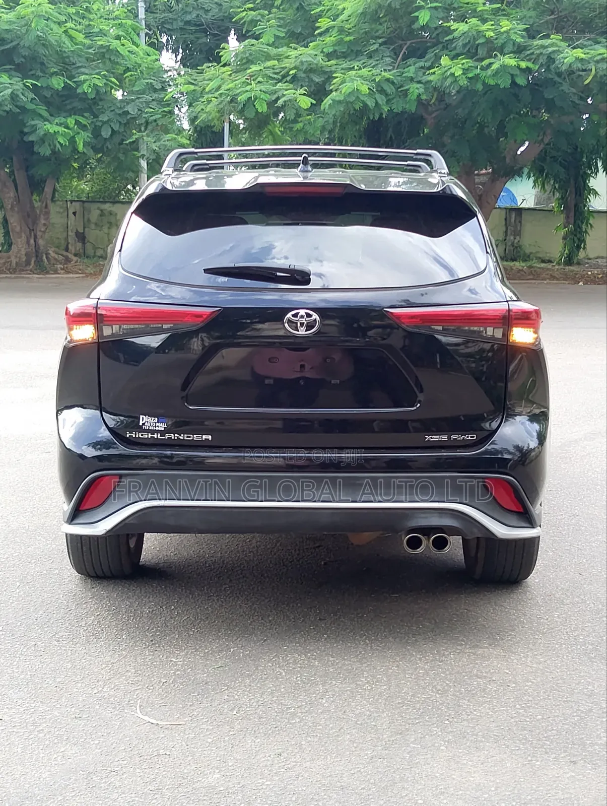 Toyota Highlander XLE AWD 2024 Black