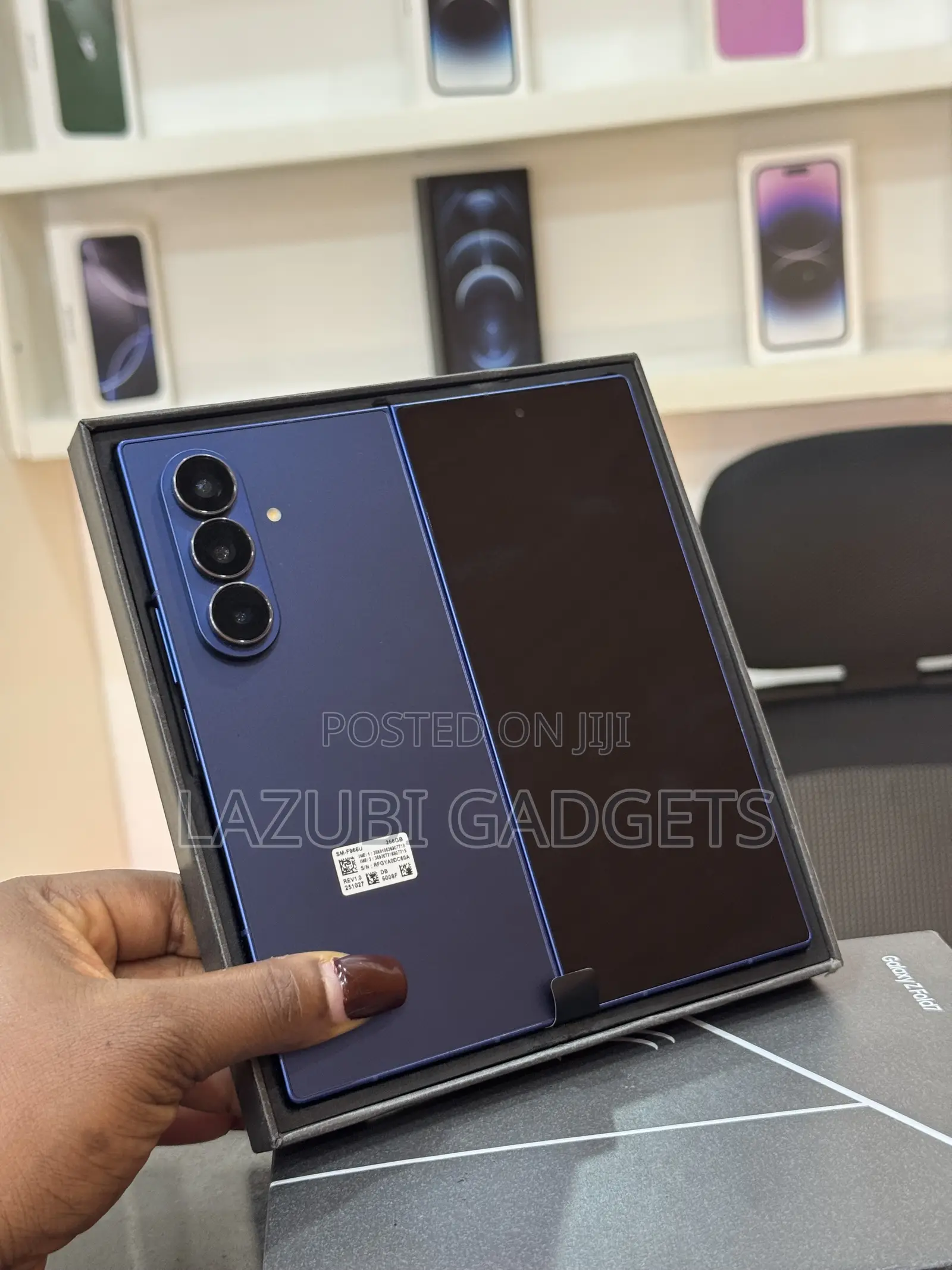 Samsung Galaxy Z Fold7 256 GB Blue