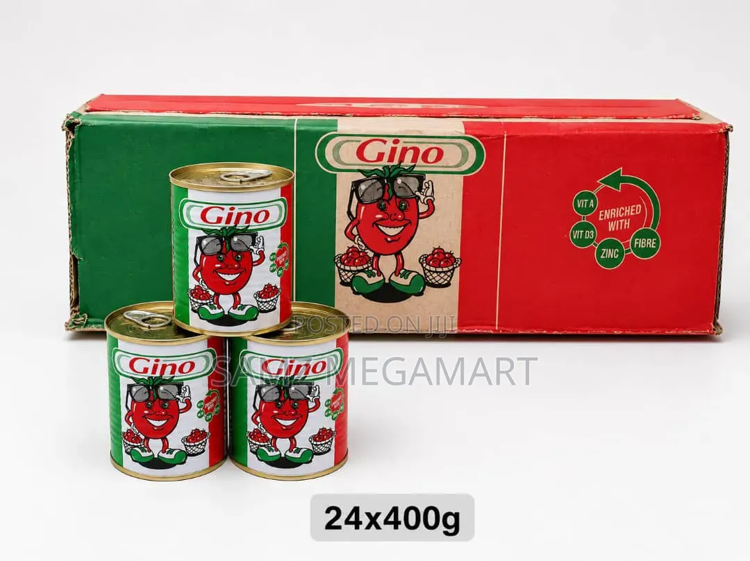 Gino Tomato Paste 24x400g