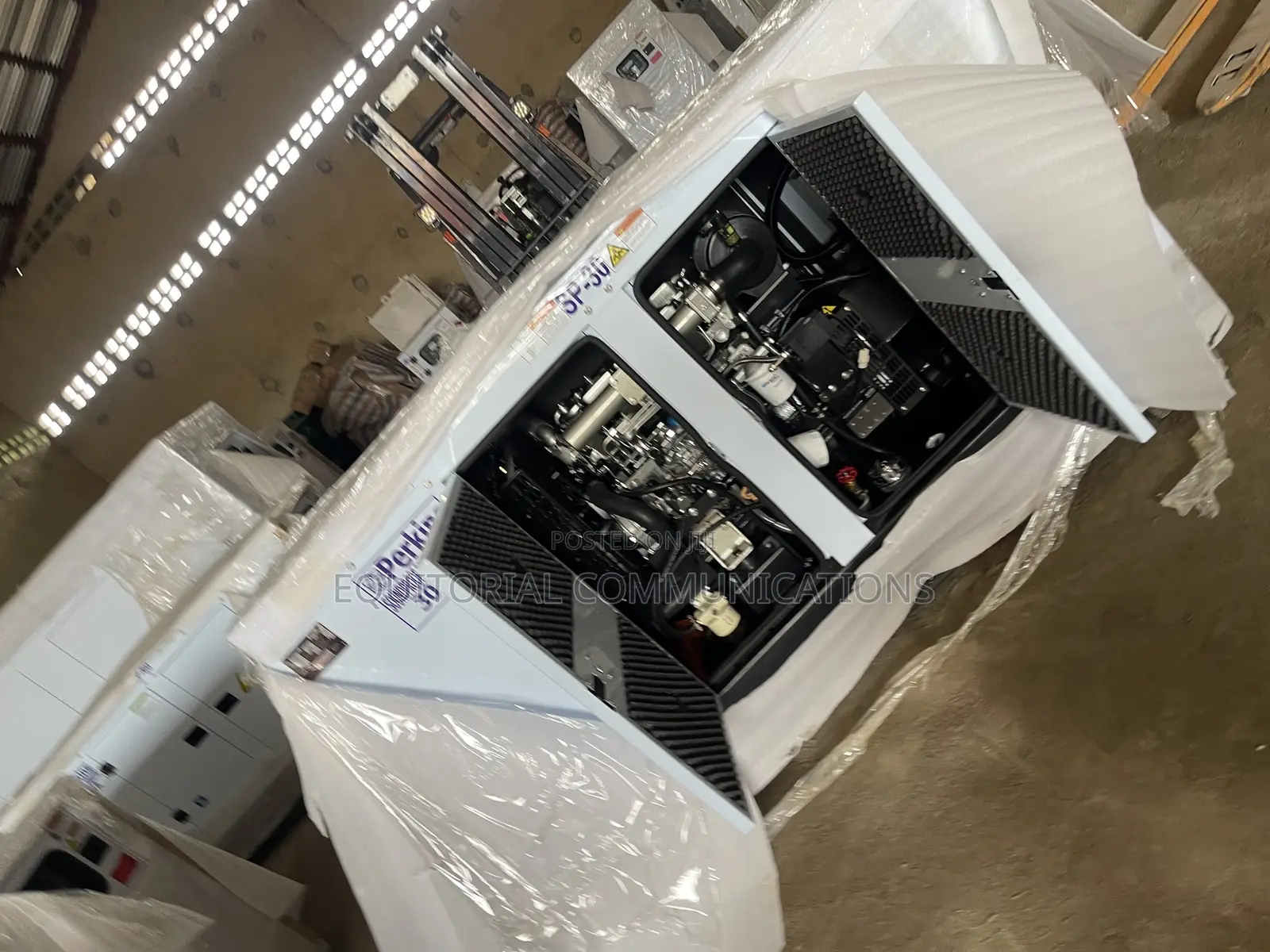 Perkins 30 kVA Generator With Soundproof Canopy