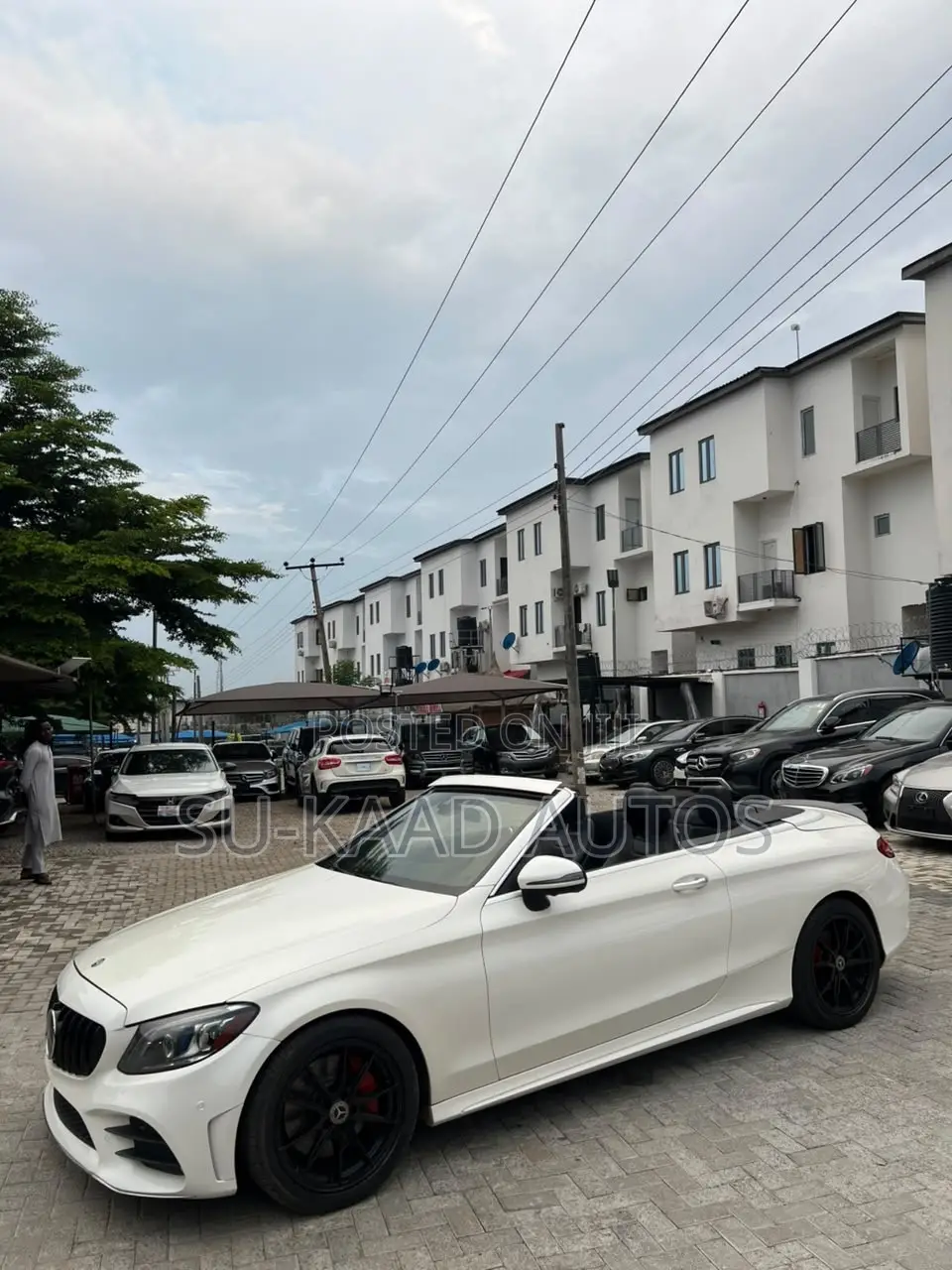 Mercedes-Benz C300 2020 White