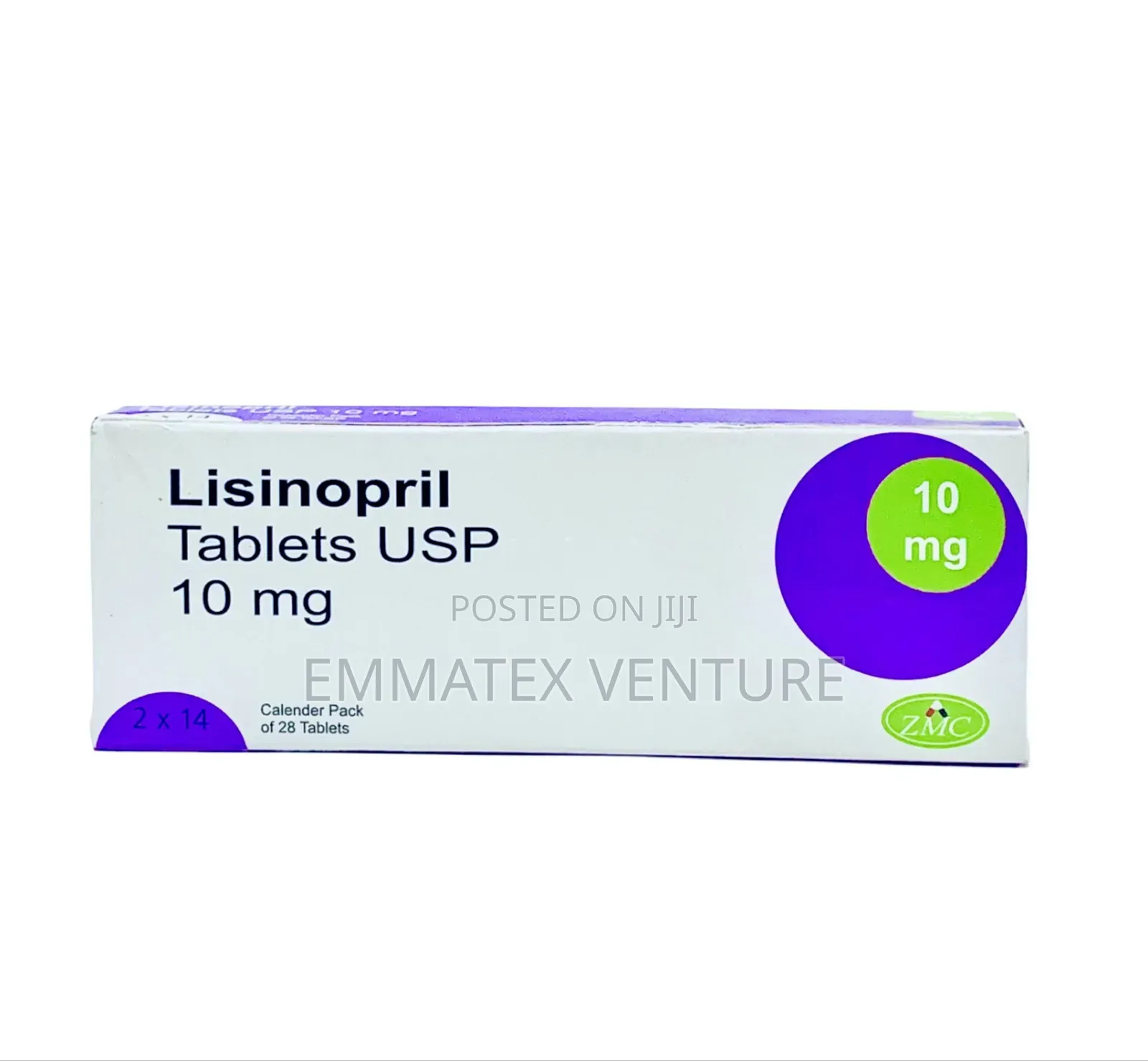 ZMC Lisinopril 10mg Tablet X28