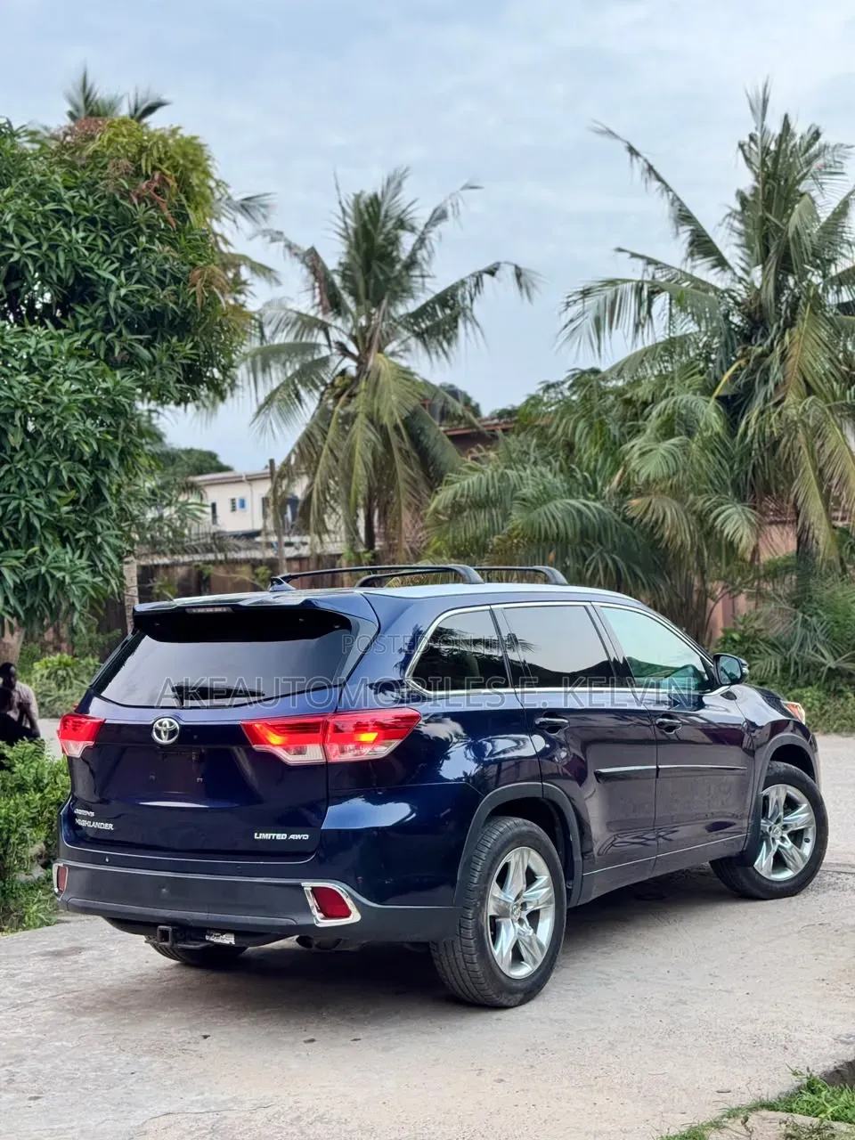 Toyota Highlander 2016 Blue