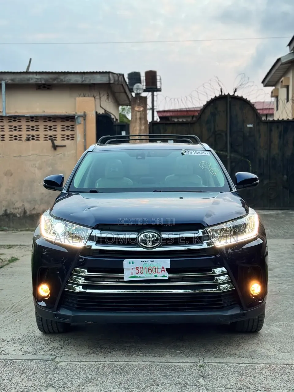 Toyota Highlander 2016 Blue