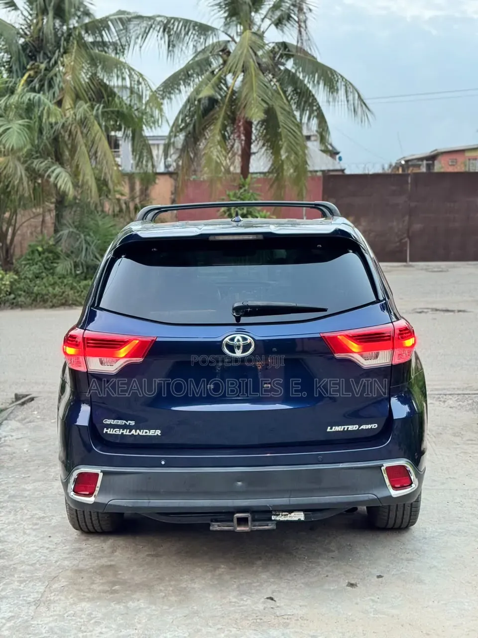 Toyota Highlander 2016 Blue