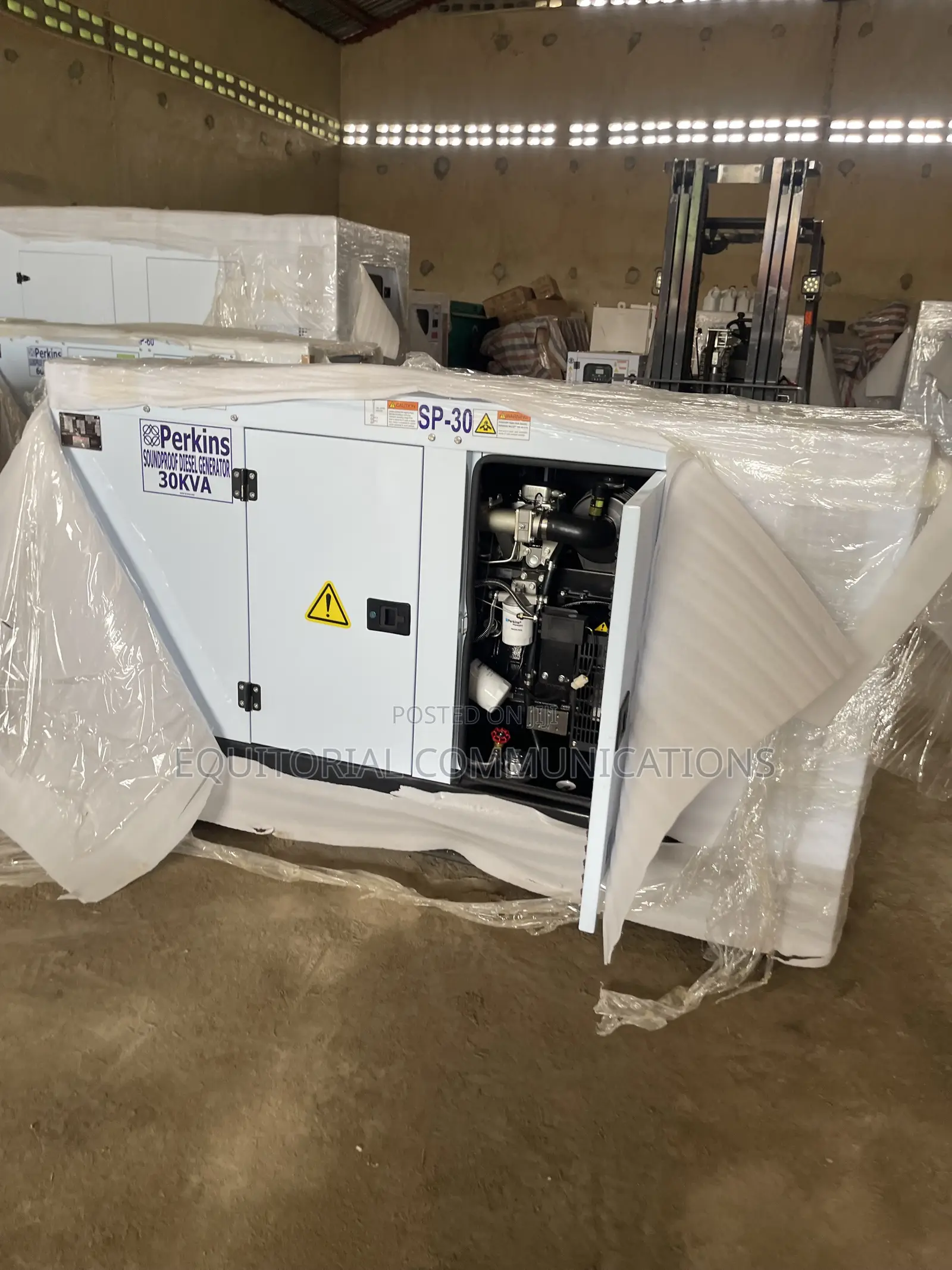 Perkins 30 kVA Generator for Power Outages