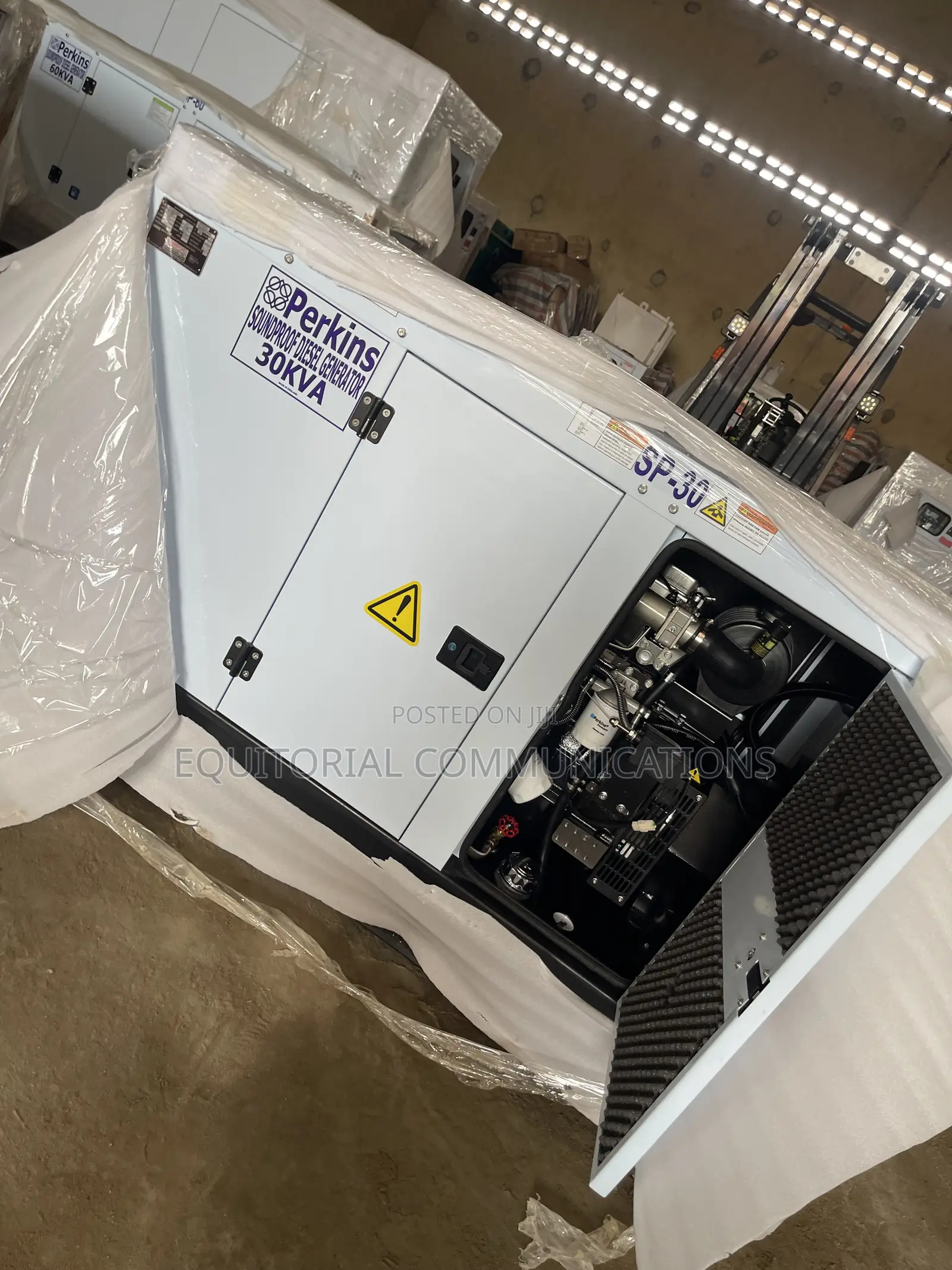 Perkins 30 kVA Generator for Power Outages
