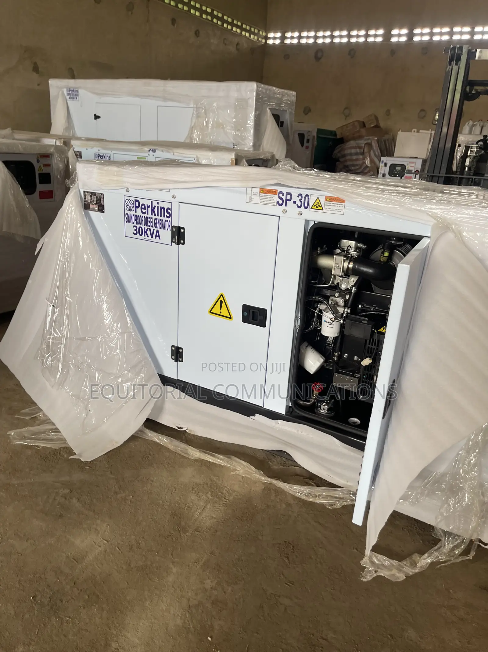 Perkins 30 kVA Generator for Events and Outdoor Use