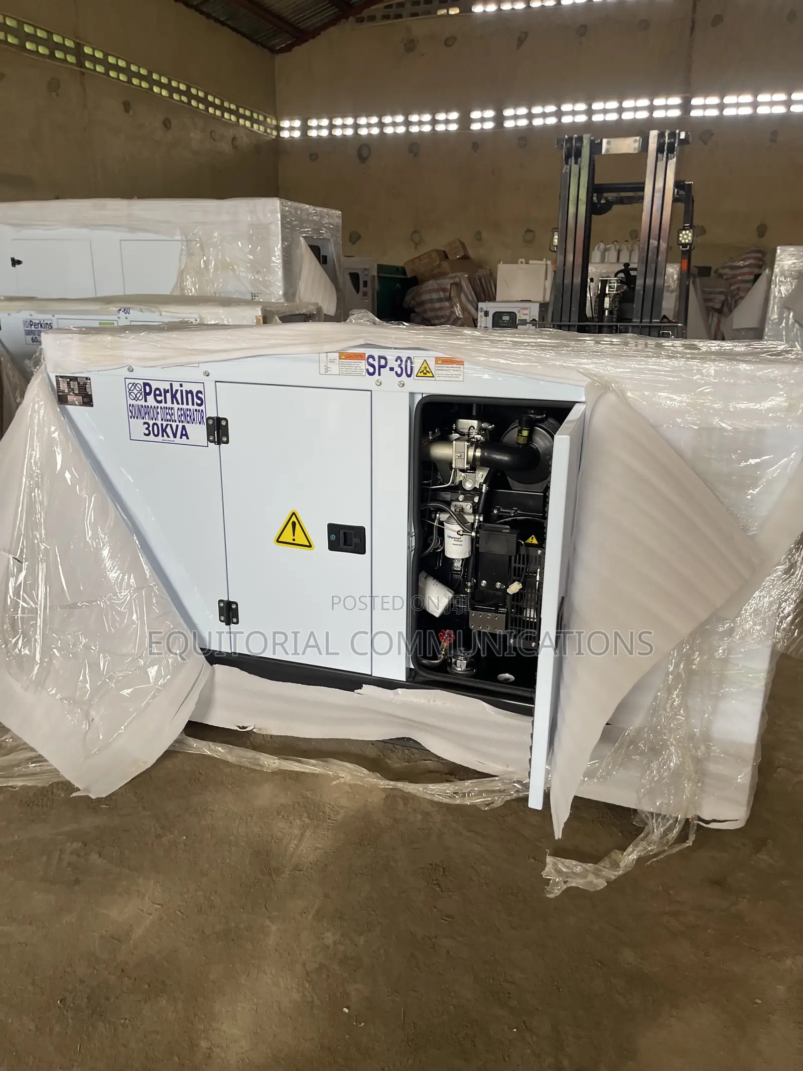 Perkins 30 kVA Generator for Stable Power Supply