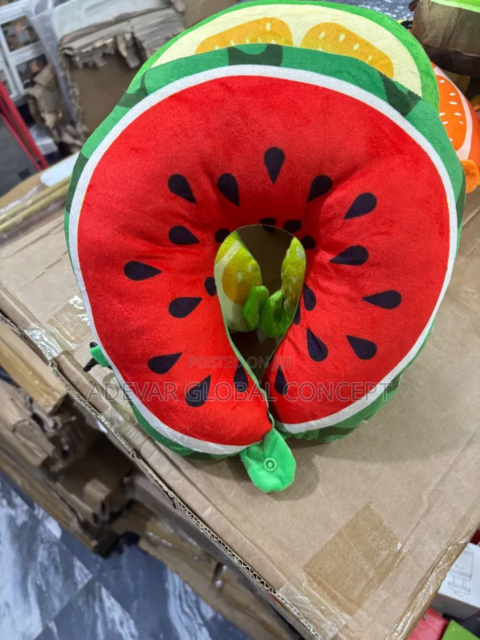 Fruit Travel Neck Pillow -Available in Different Types of Fruits