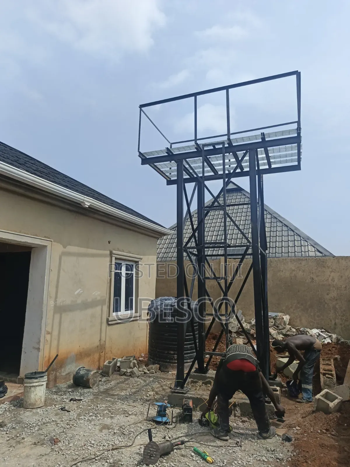 Bungalow Water Tank Stand