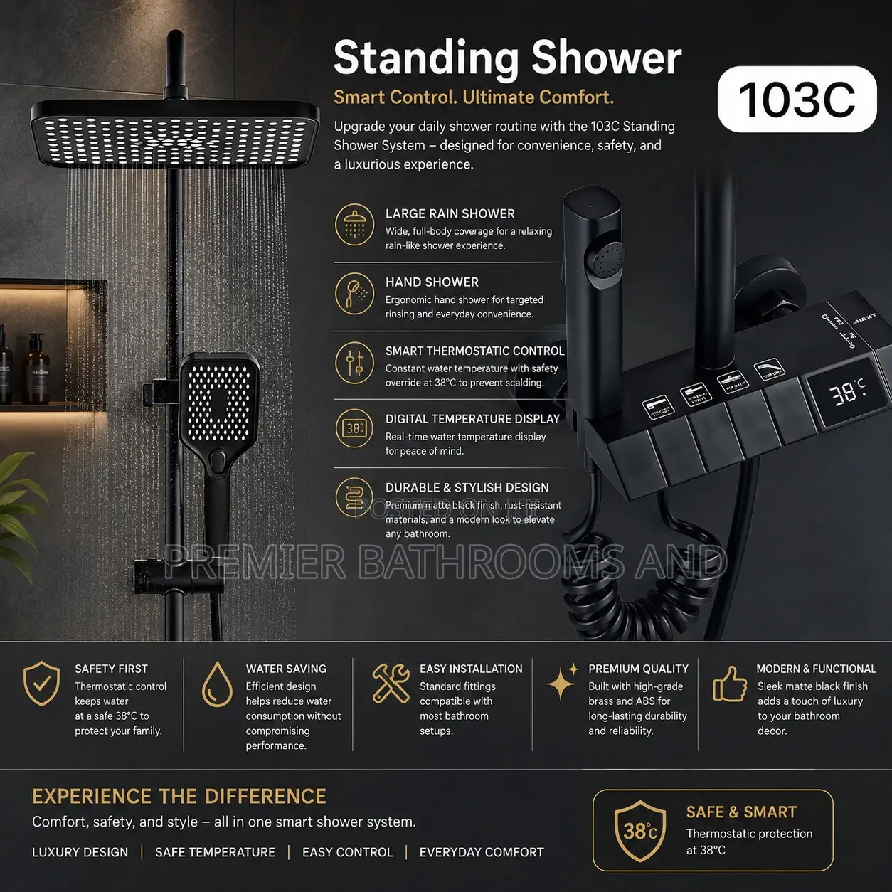 Qualitycomplete Set of Astanding Shower