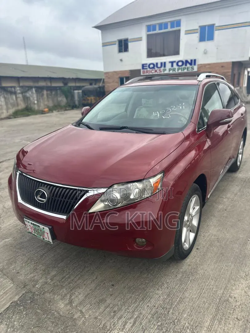 Lexus RX 350 2010 Red
