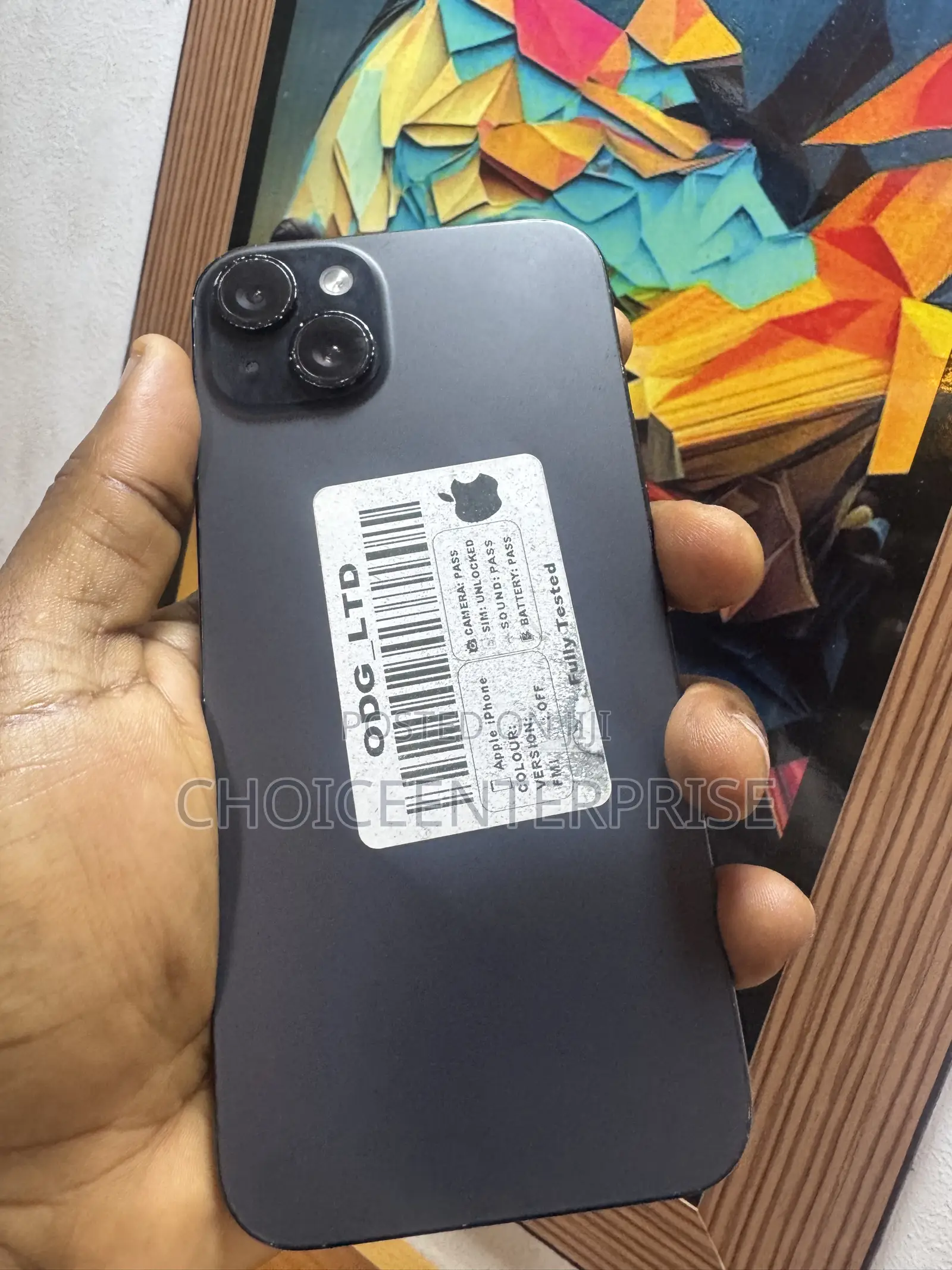 Apple iPhone 15 Plus 256 GB Black
