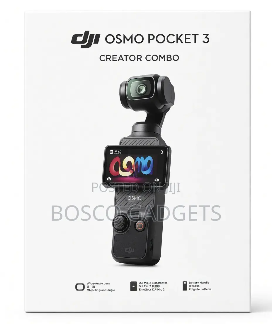 Brand New DJI Osmo Pocket 3 Creator Combo – Gimbal Camera