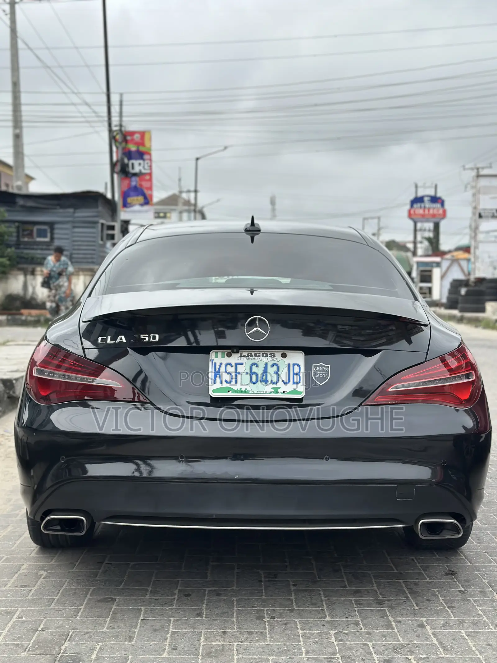 Mercedes-Benz CLA-Class CLA 250 4MATIC Sedan 2016 Black