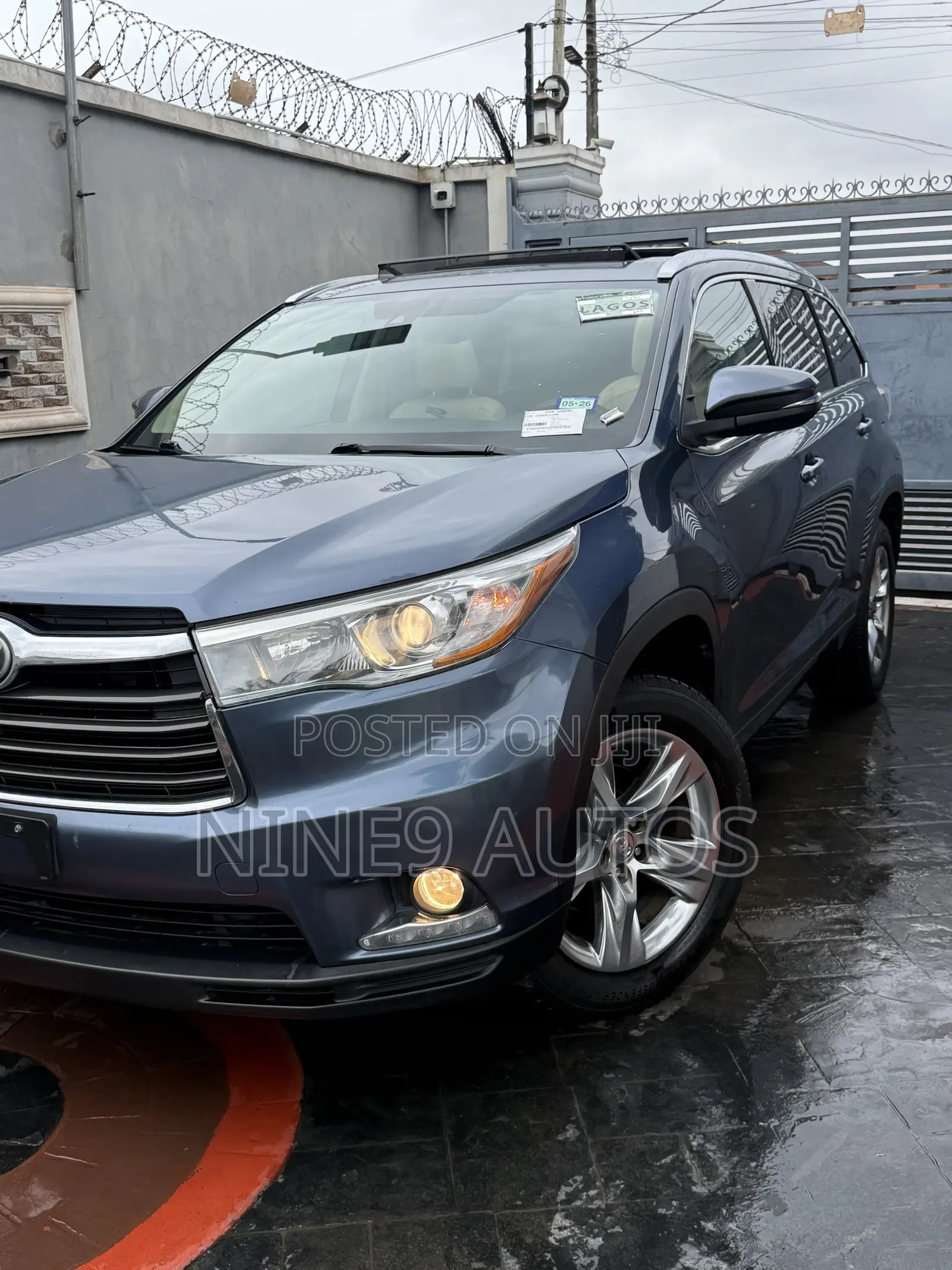 Toyota Highlander Limited Platinum 4dr SUV (3.5L 6cyl 6A) 2015 Blue