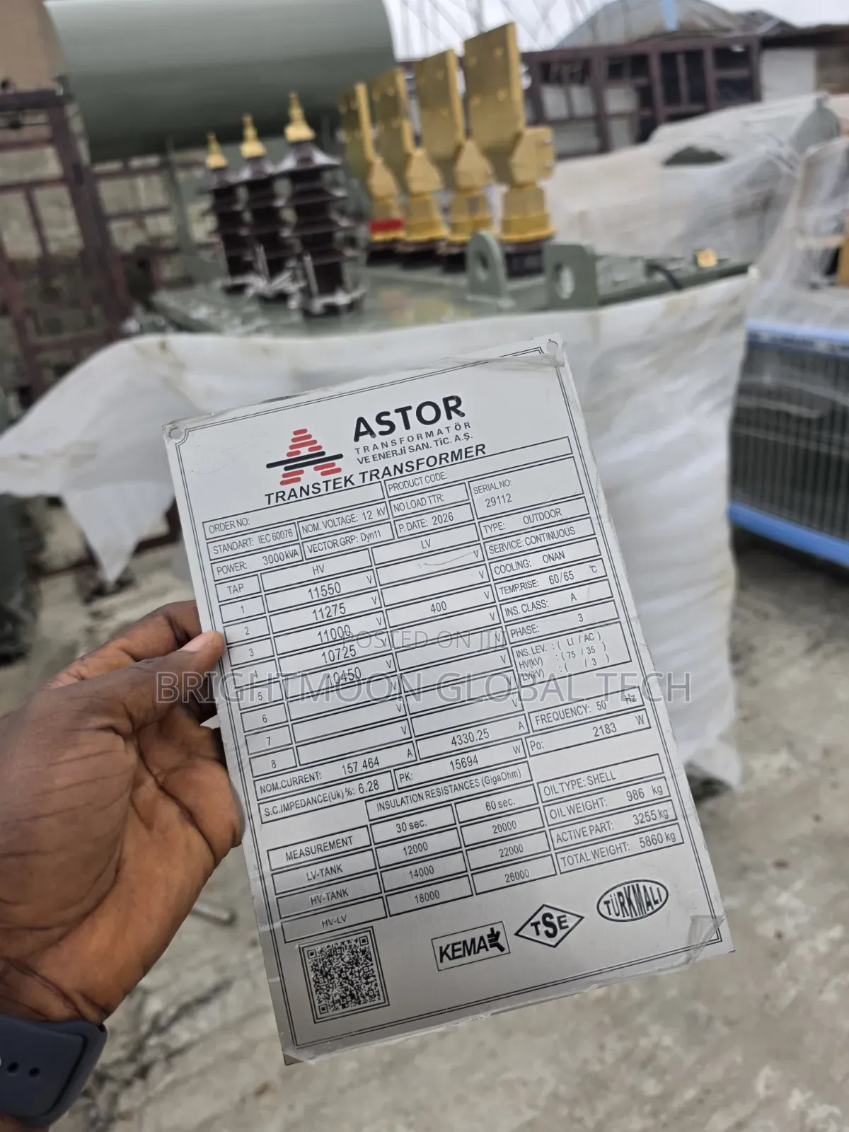 3000kva 11kv Step Down Transformer, 3mva 11kv