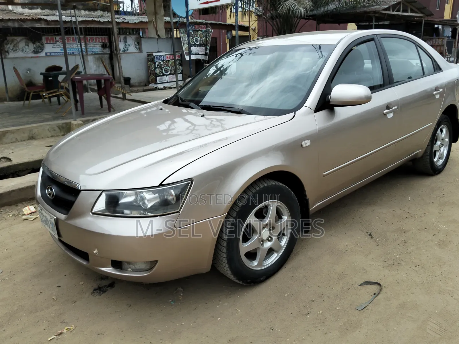 Hyundai Sonata 2007 Gold