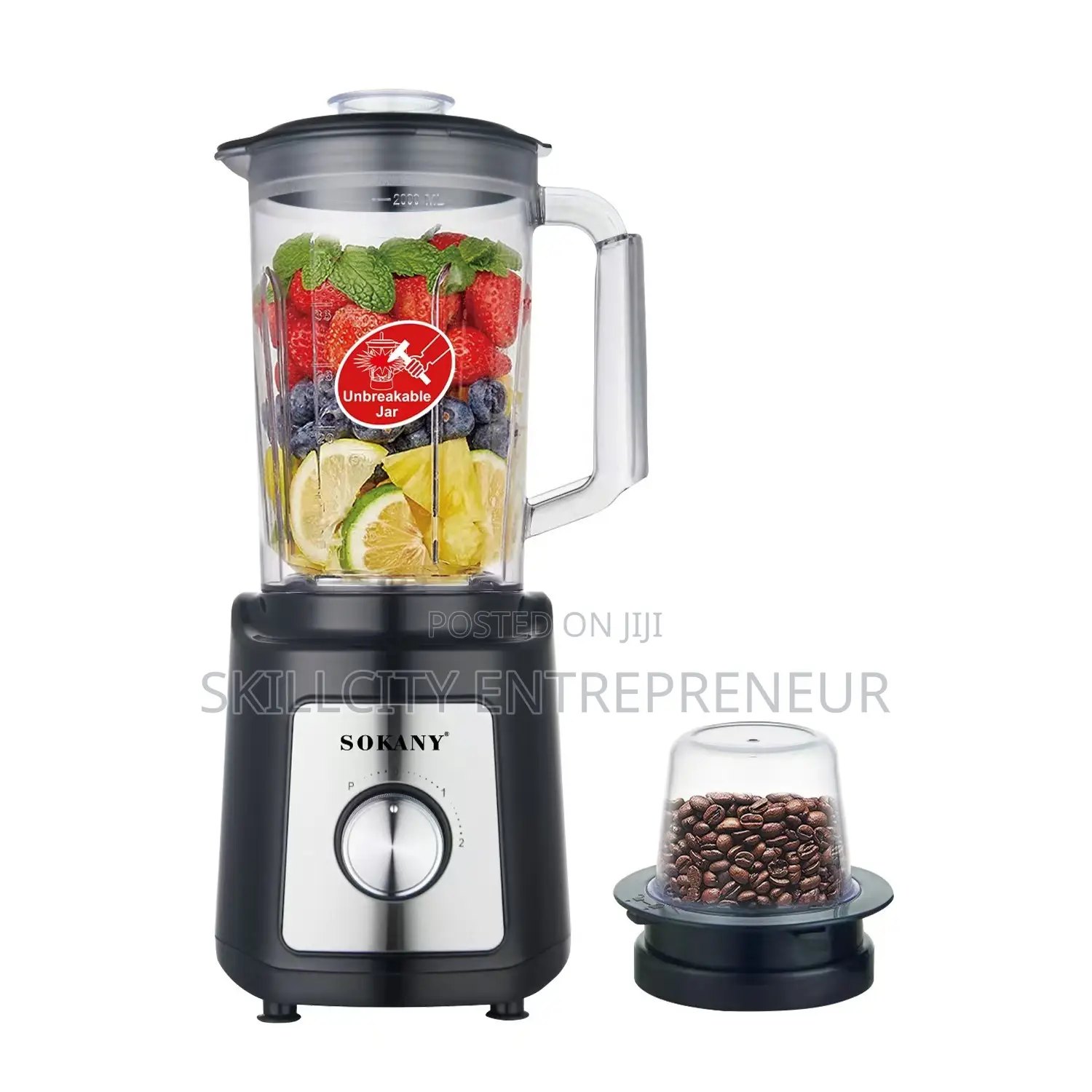 Sokany SK-03067 2-in-1 Blender