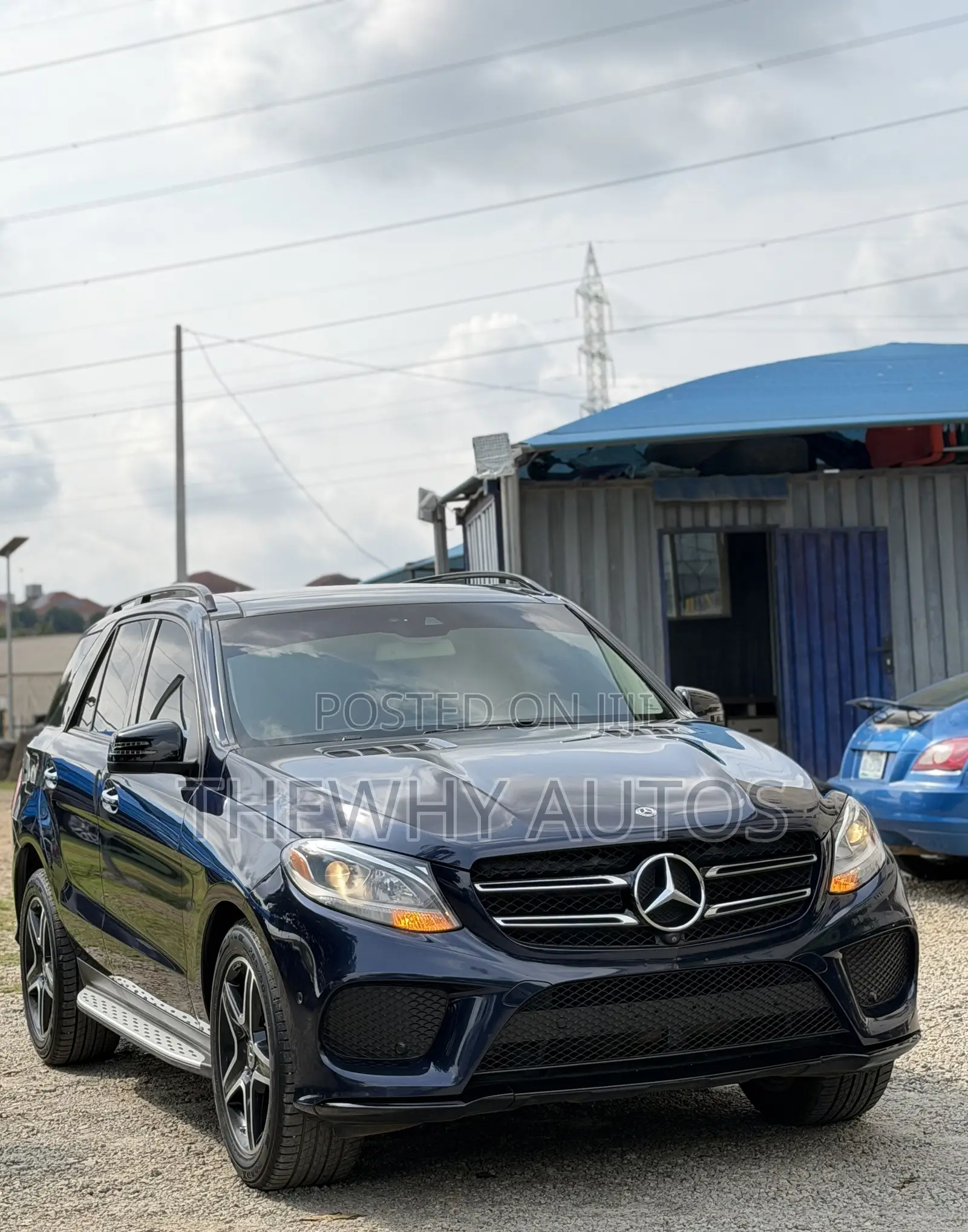 Mercedes-Benz GLE-Class GLE 350 2018 Blue