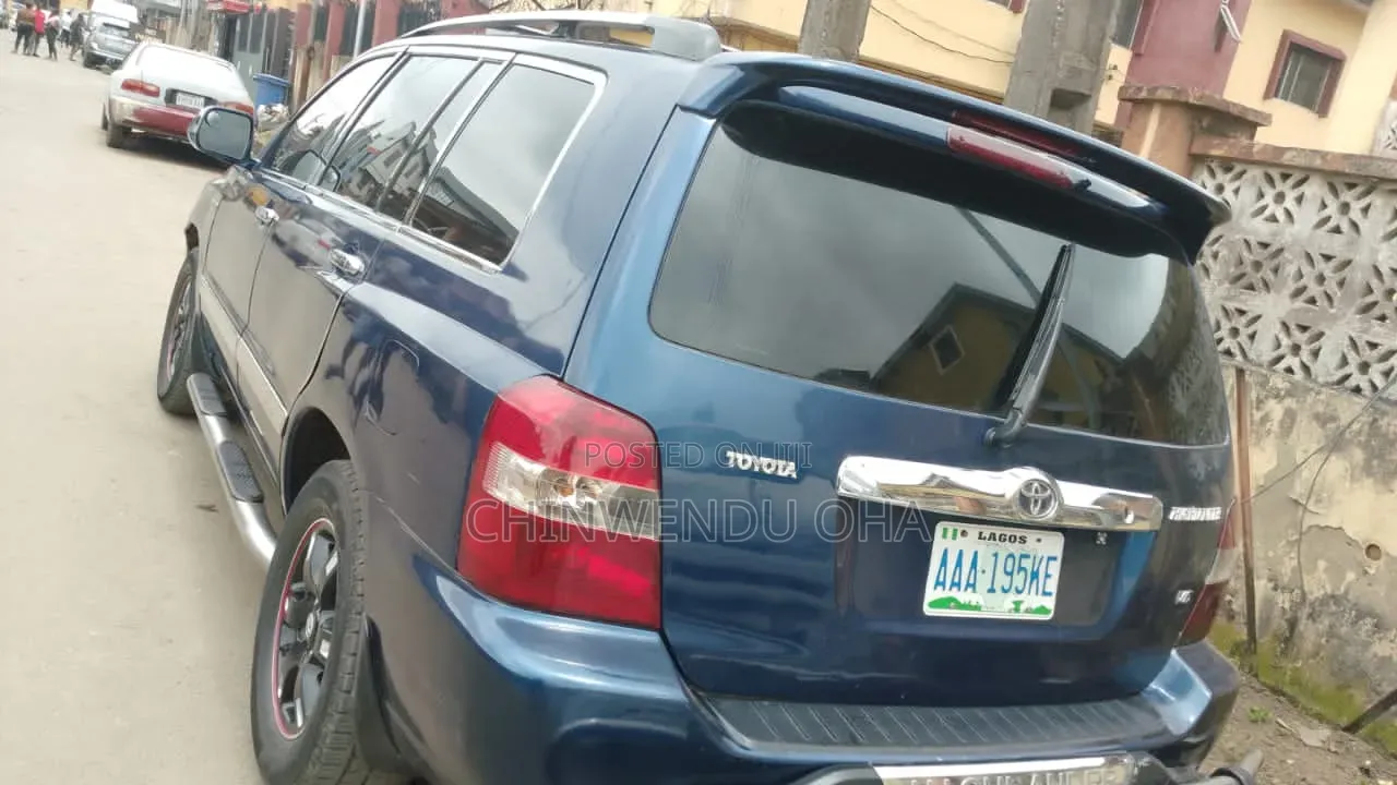 Toyota Highlander 2004 Blue
