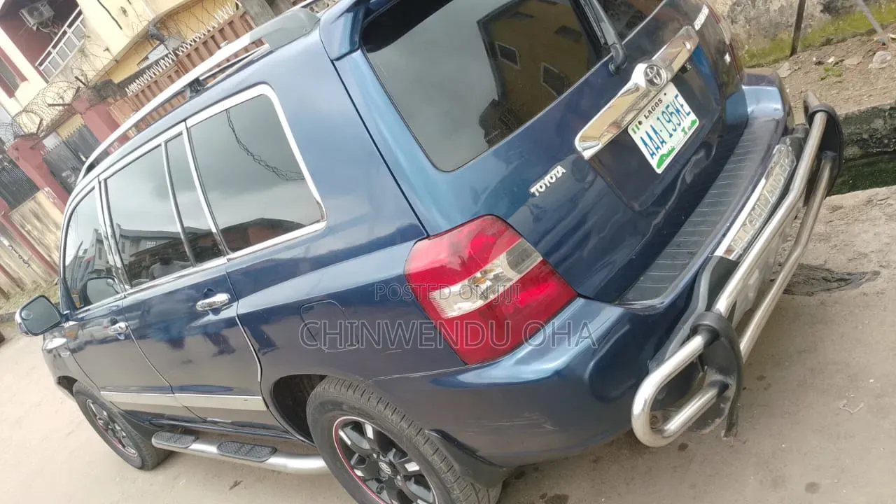 Toyota Highlander 2004 Blue