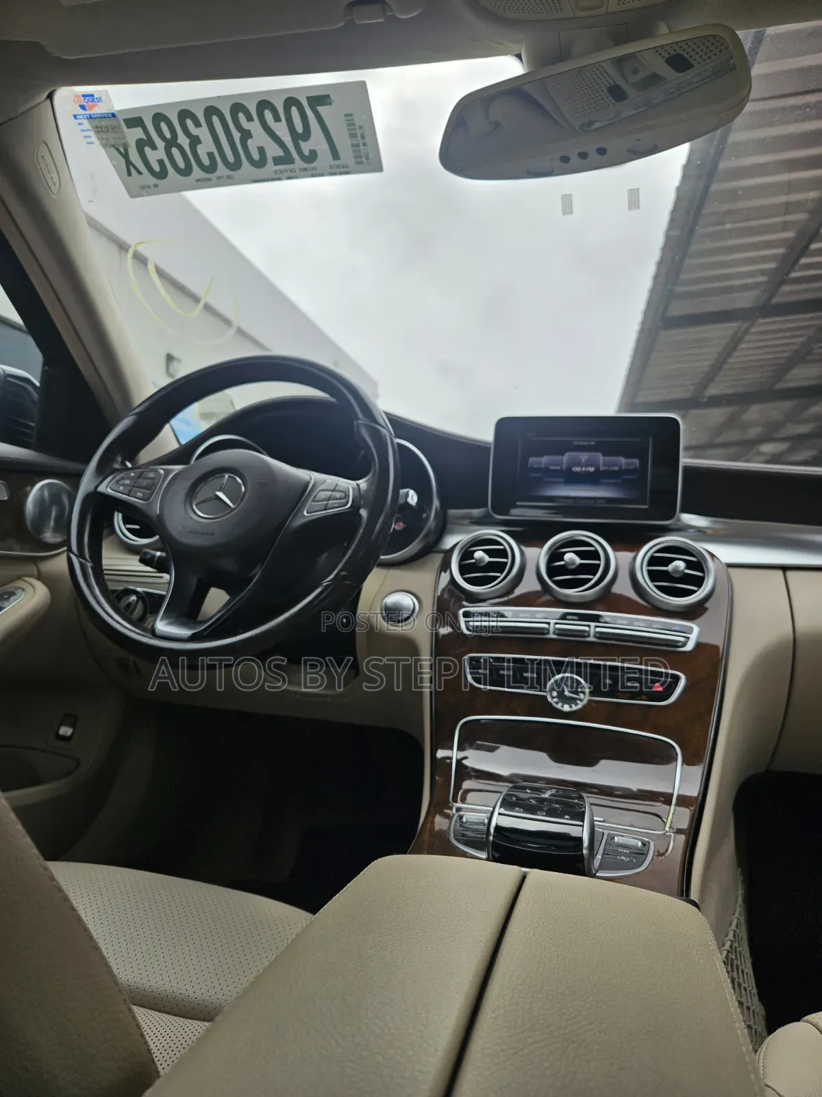 New Mercedes-Benz C300 2015 Blue