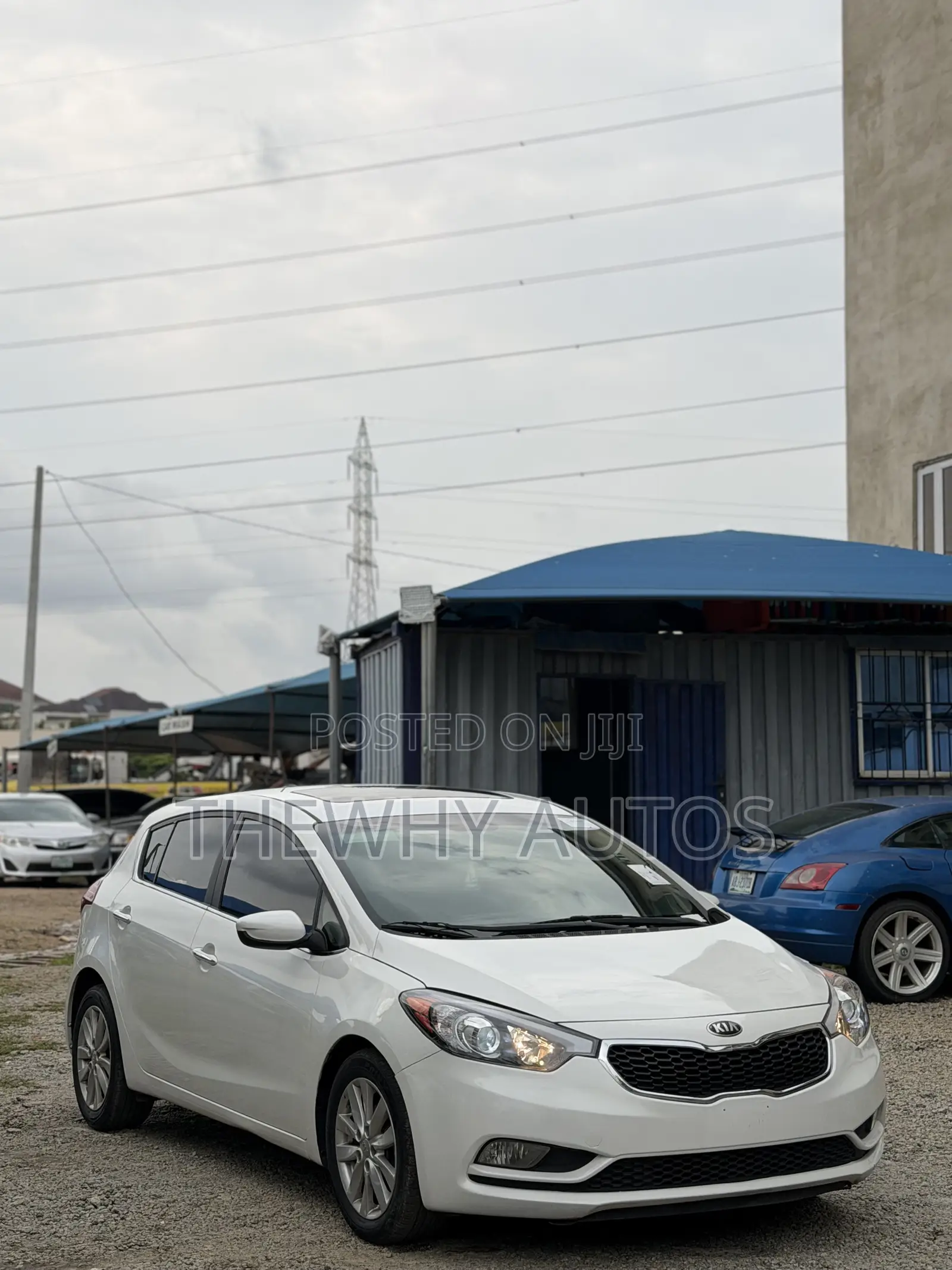 Kia Forte EX Hatchback 2014 White