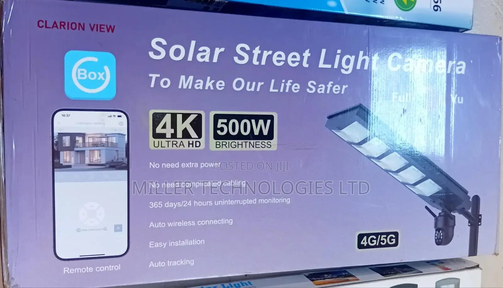 Clarion View Solar Light and Camera 3