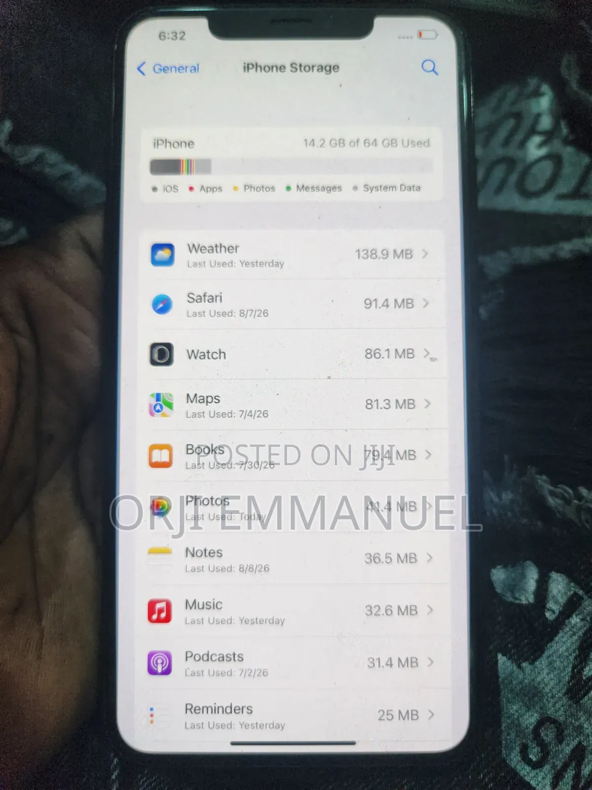 Apple iPhone XS Max 64 GB Black