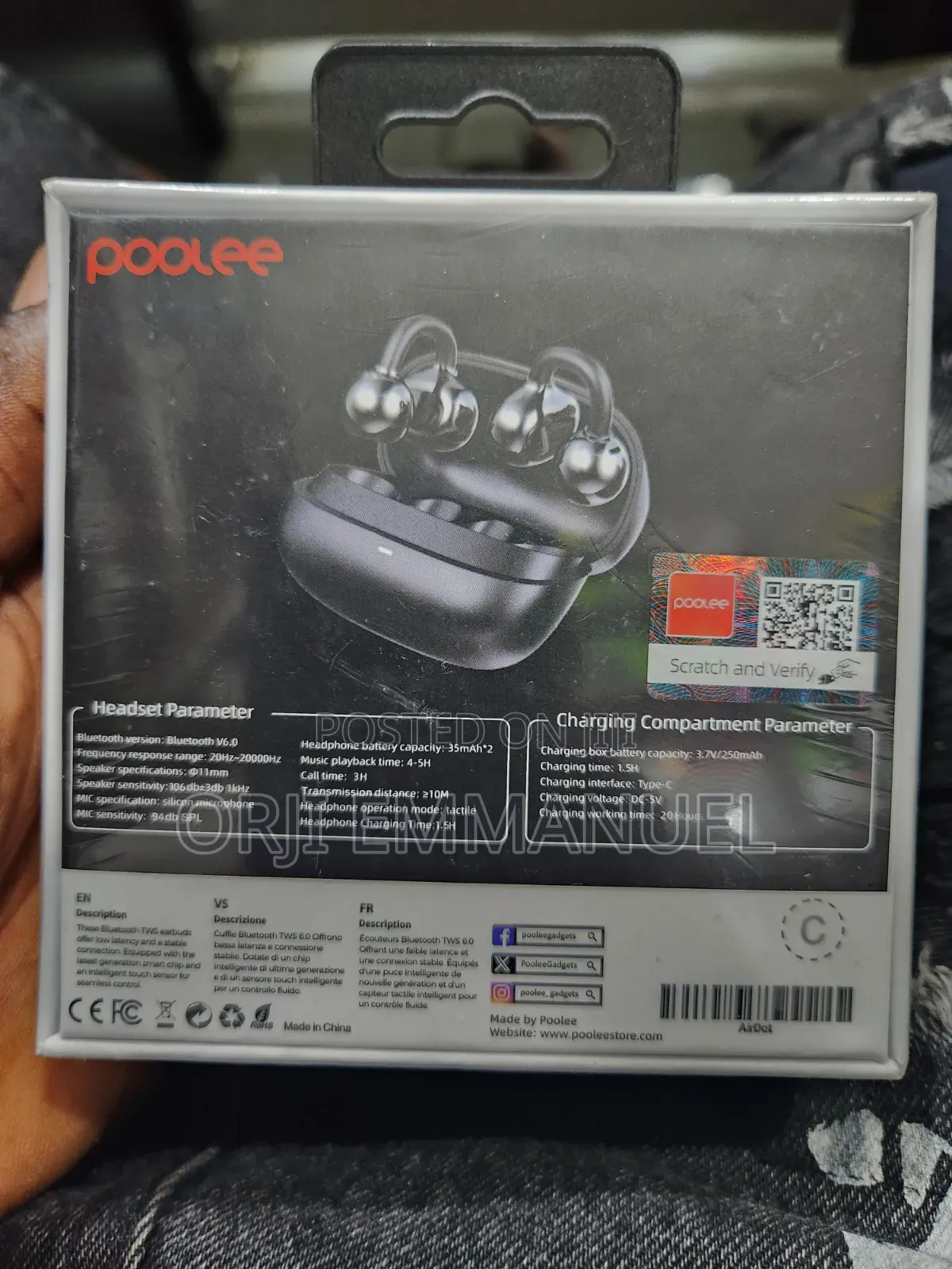 Poolee Clip Airdot