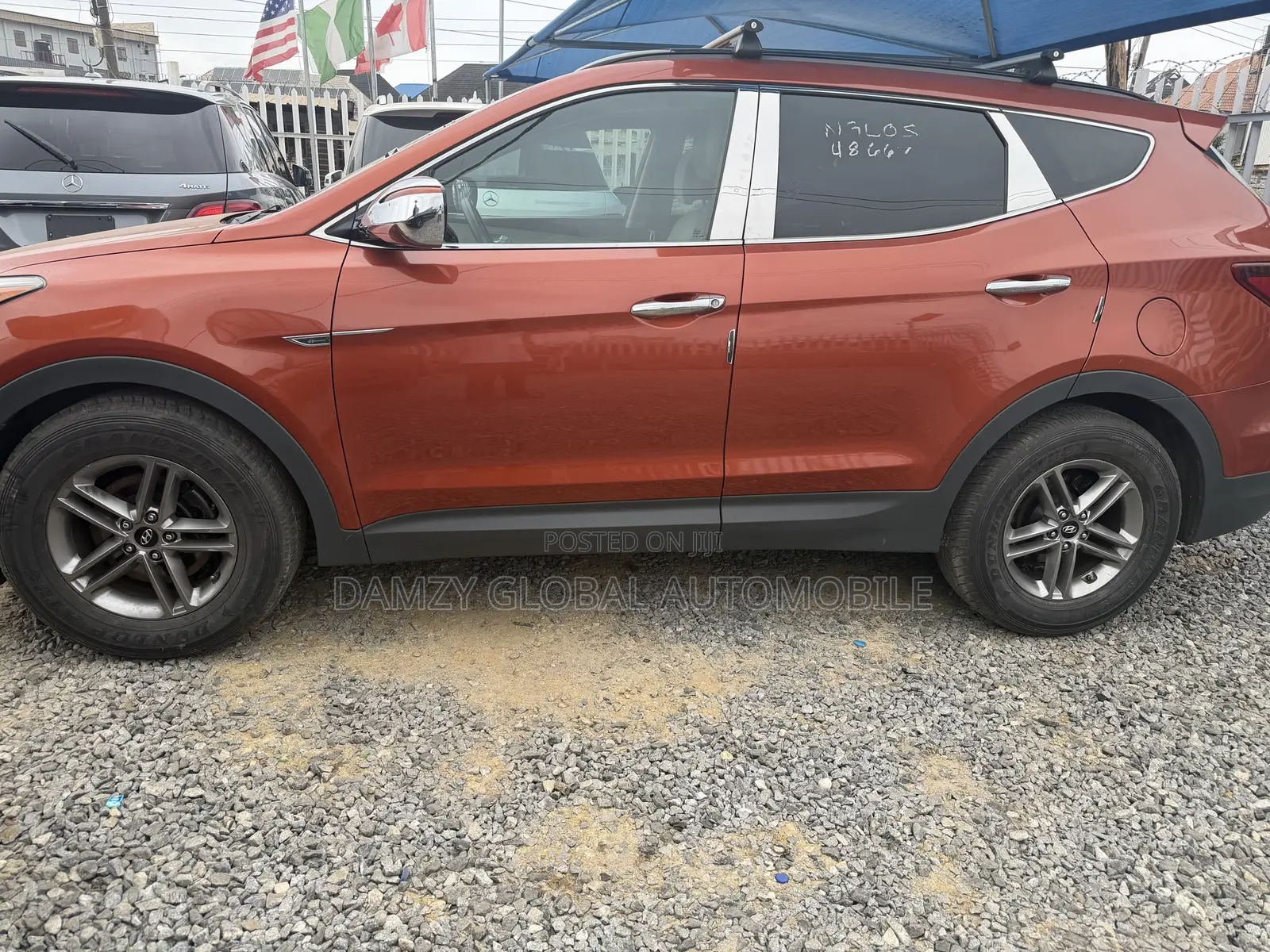 Hyundai Santa Fe SE AWD 2017 Red