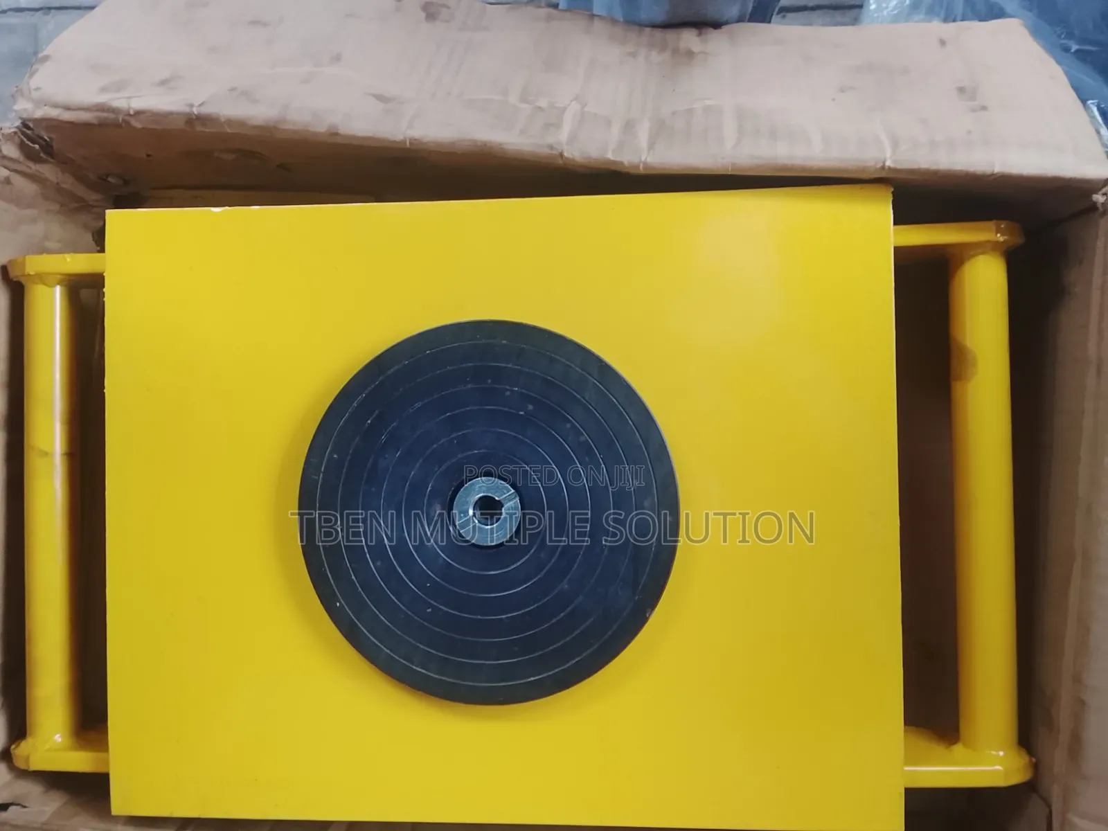 Industrial 20ton Cargo Trolley / Machinery Skate Roller