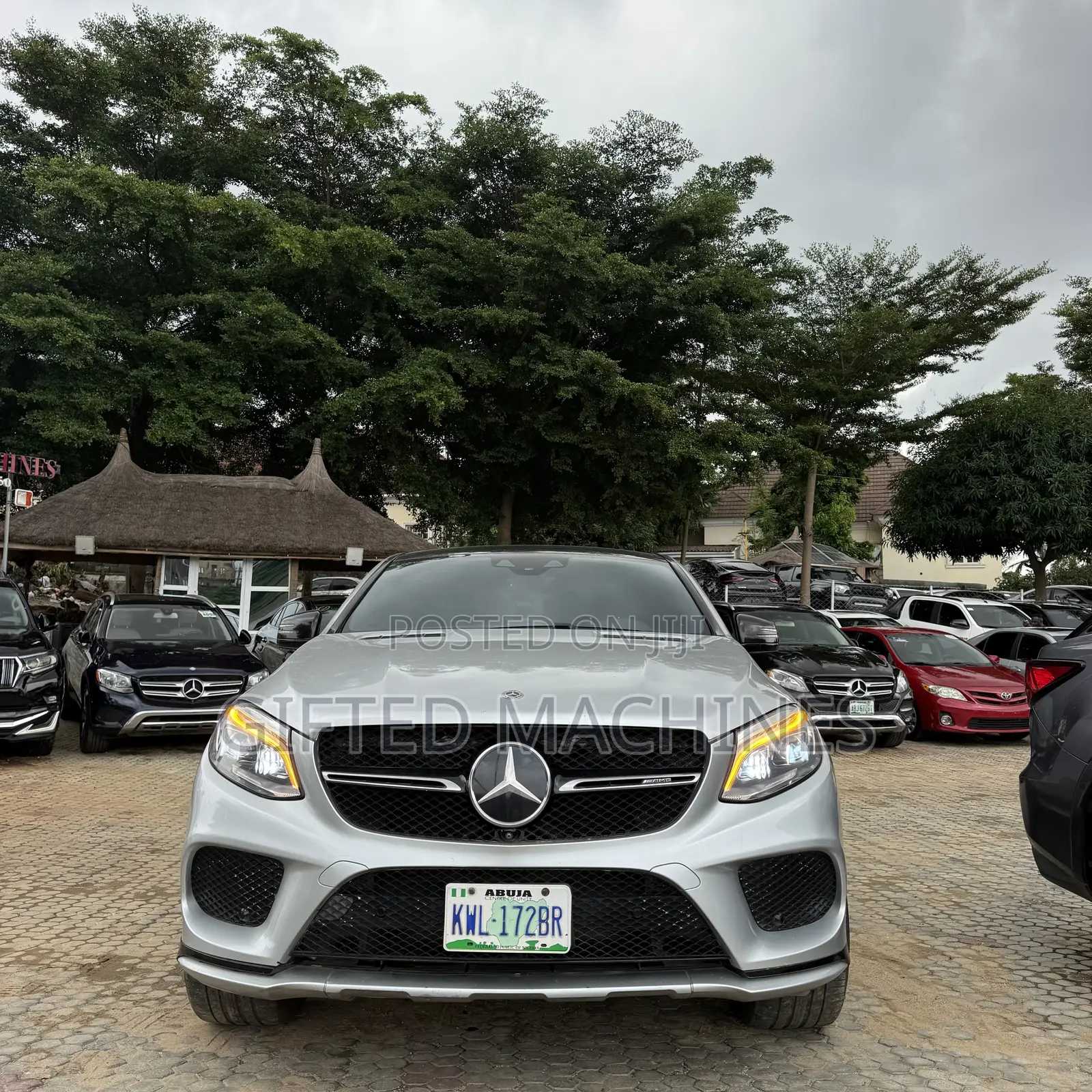 Mercedes-Benz GLE-Class AMG GLE 43 4MATIC 2017 Silver