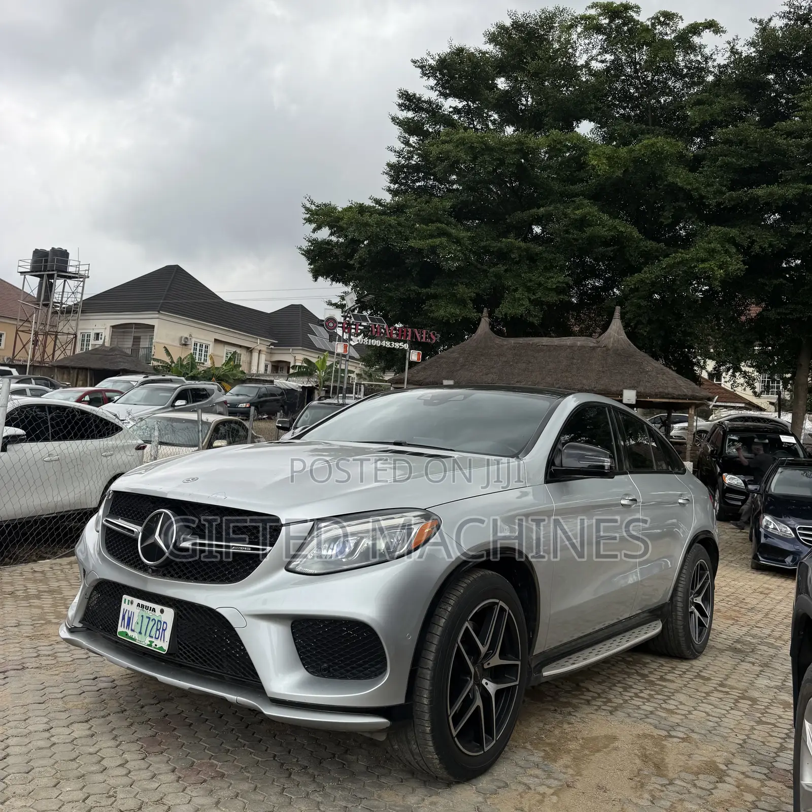 Mercedes-Benz GLE-Class AMG GLE 43 4MATIC 2017 Silver