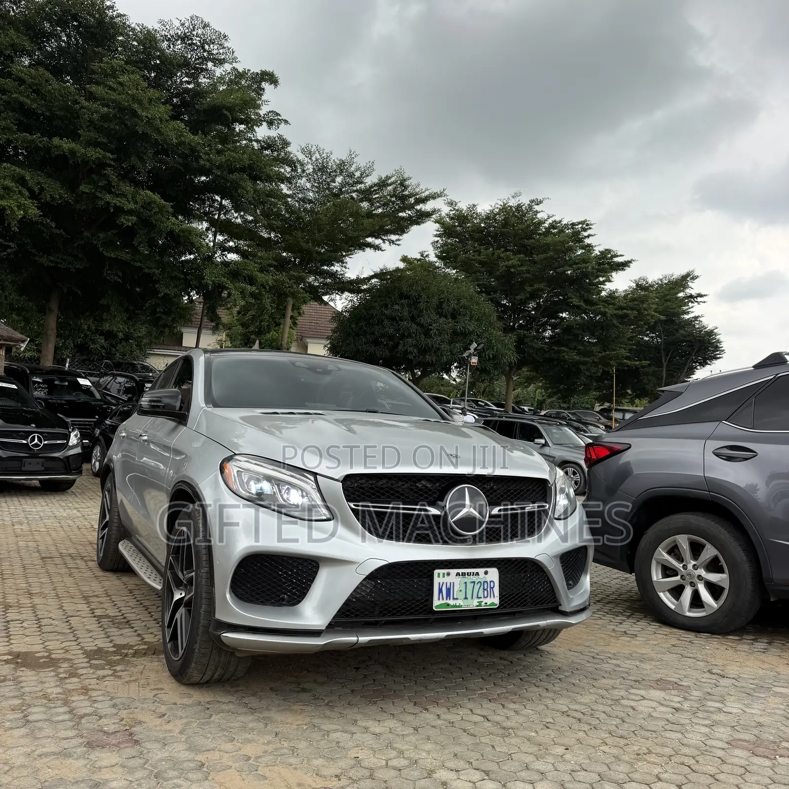 Mercedes-Benz GLE-Class AMG GLE 43 4MATIC 2017 Silver
