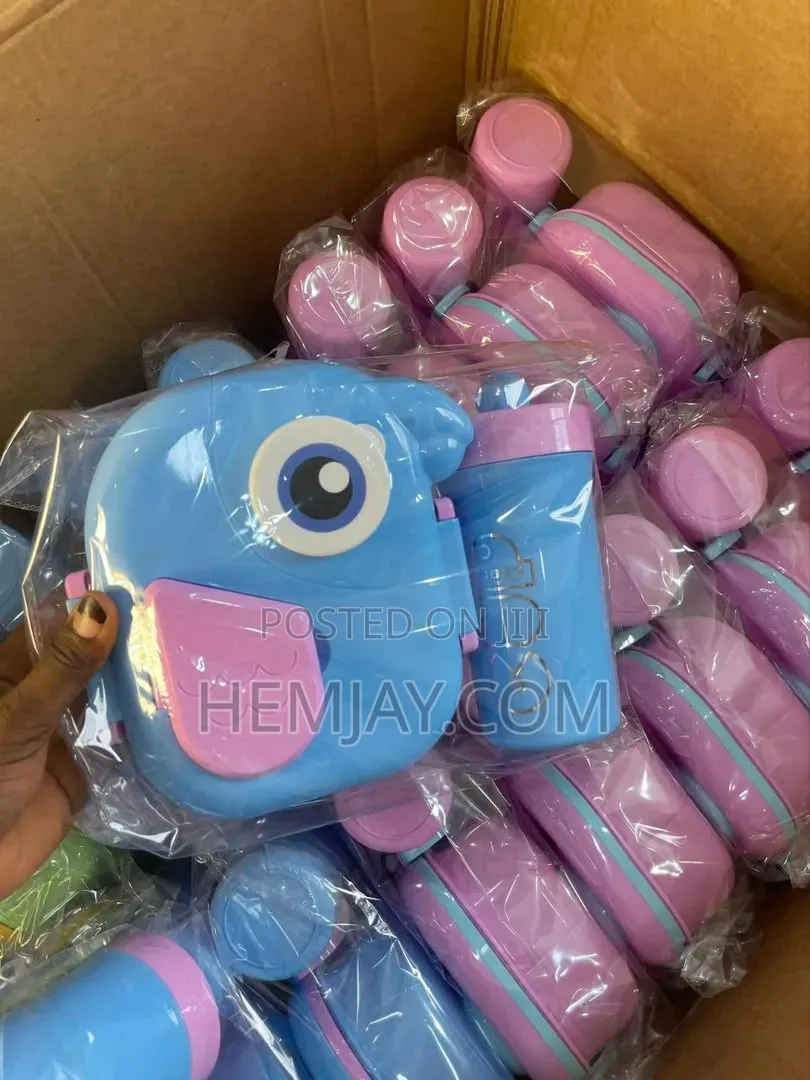 2in1 School Water Bottle and Food Flask/Launch Box (Super Quality)