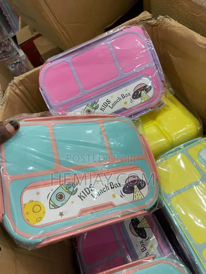 2in1 School Water Bottle and Food Flask/Launch Box (Super Quality)
