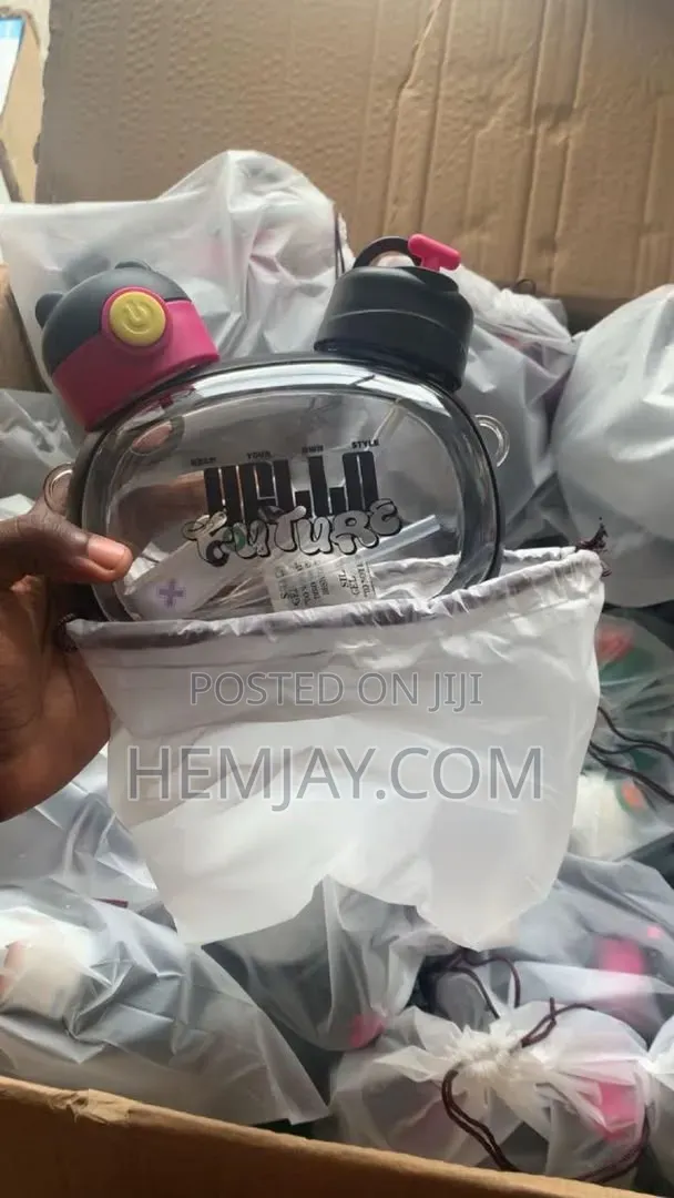 2in1 School Water Bottle and Food Flask/Launch Box (Super Quality)
