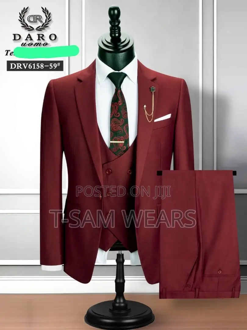 Daro Plain Three Pieces Turkish Suit