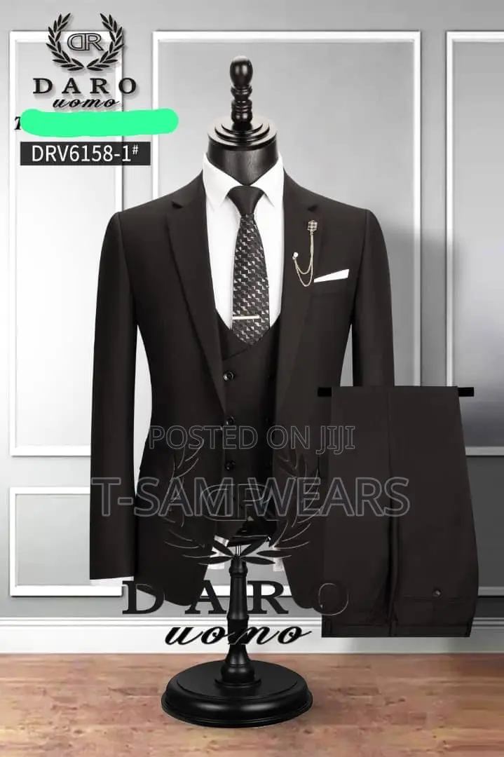 Daro Plain Three Pieces Turkish Suit