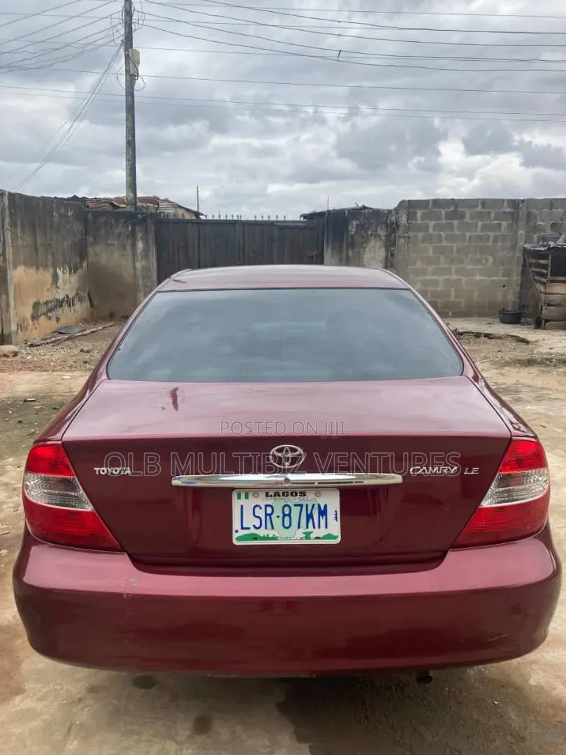 Toyota Camry 2002 Red