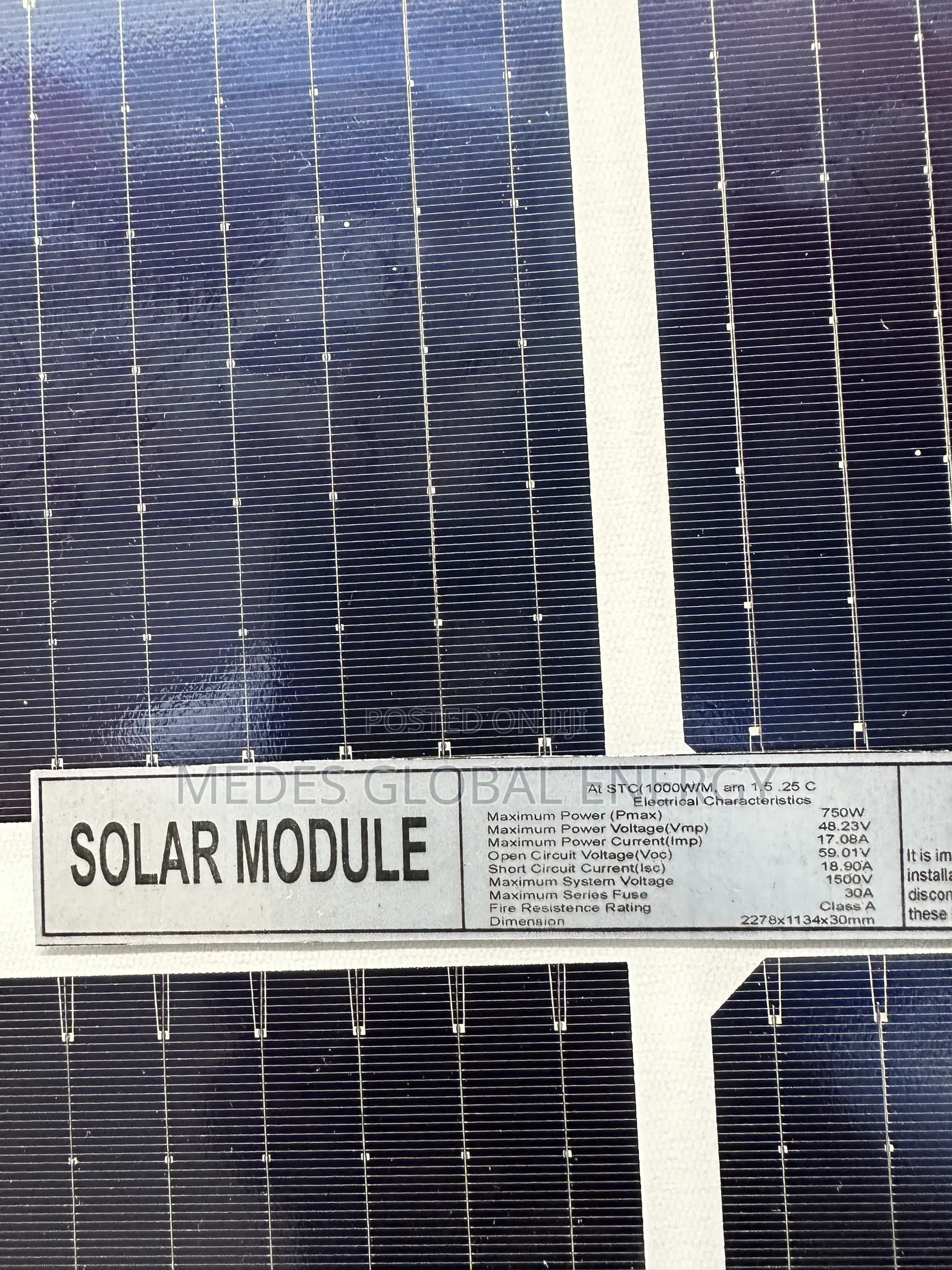 750 Watts Brand New Jinko Solar Panel
