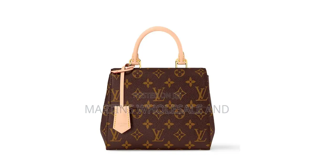 A Louis Vuitton Cluny Mini Handbag.